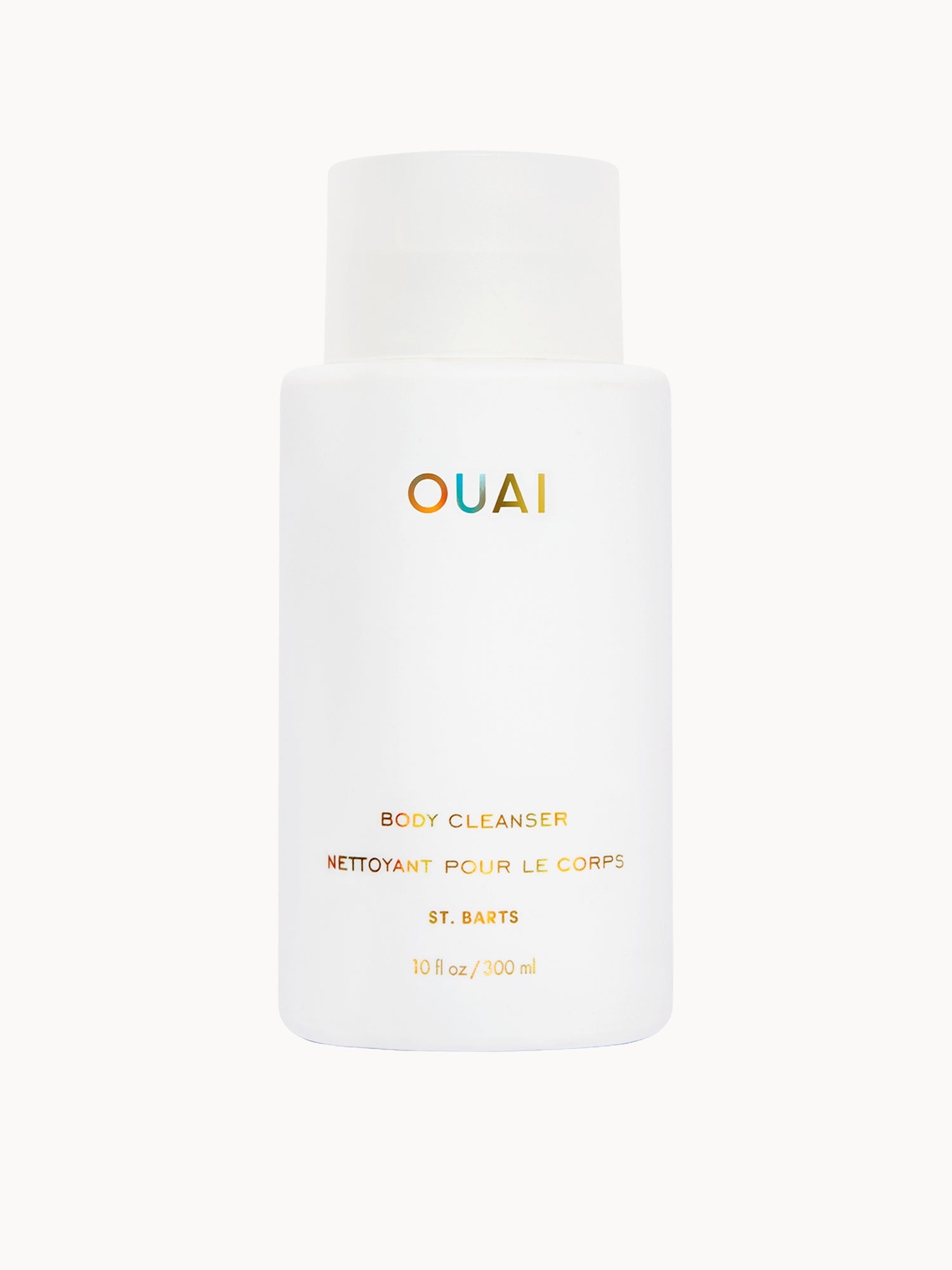 OUAI St. Barts Body Cleanser 300ml OUAI — textura e acabamento