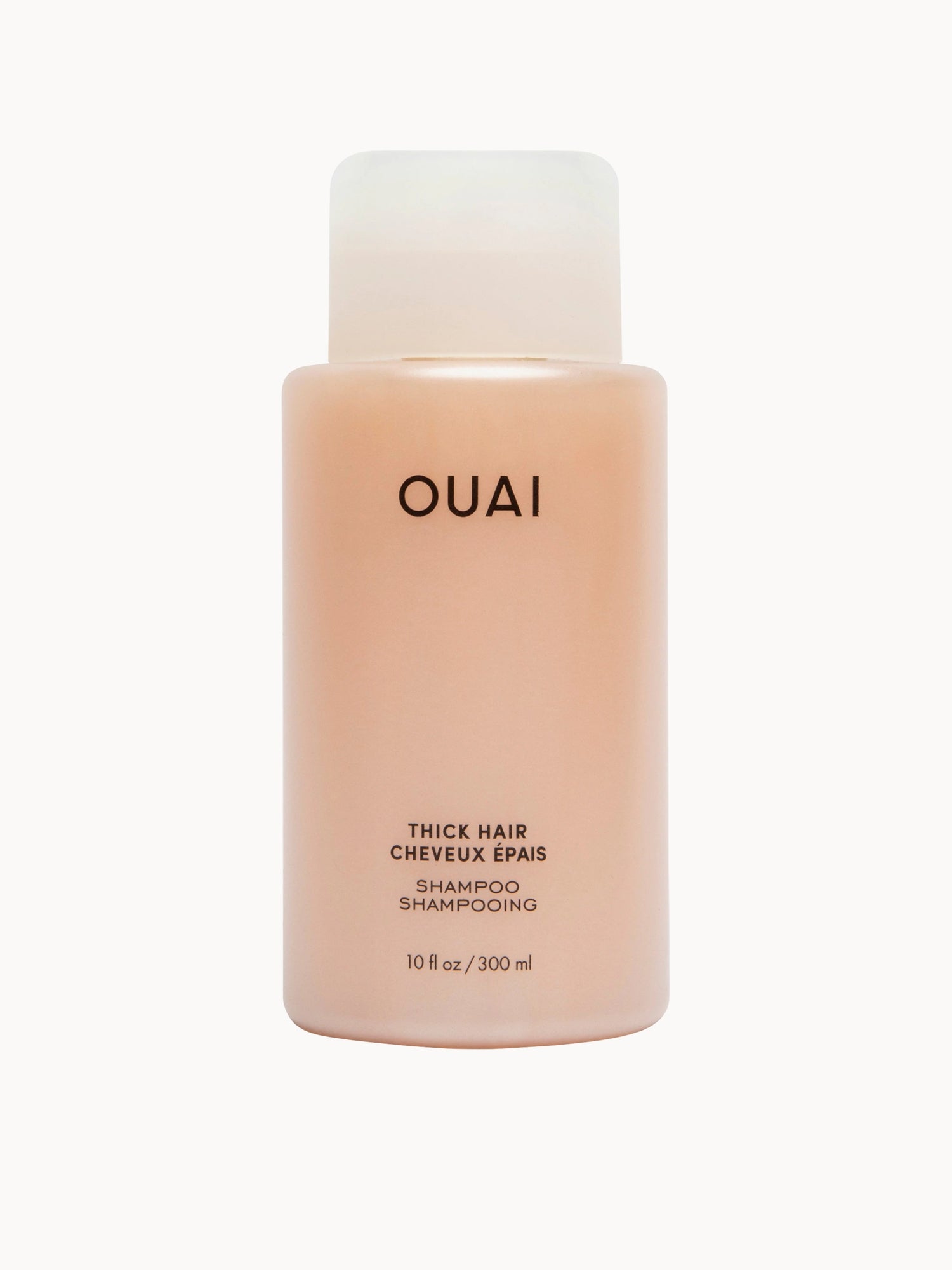 OUAI Thick Hair Shampoo Refill 946ml OUAI — textura e acabamento