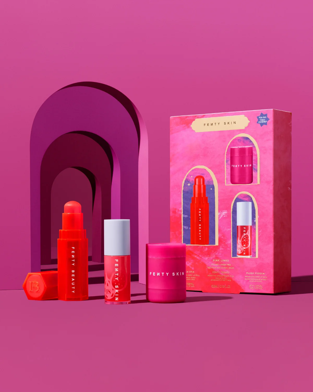 Comprar Pink Links Lip Care + Cheek Trip Set em Luanda, Angola - Loja Oficial Seth