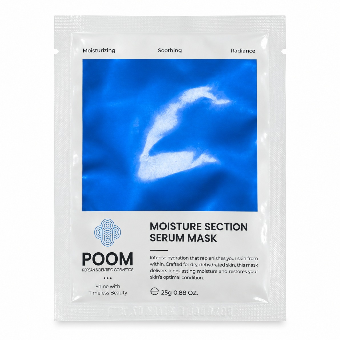 POOM Moisture Section Serum Kylie Cosmetics — textura e acabamento