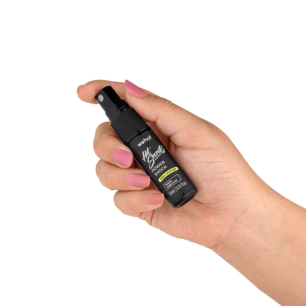 Embalagem de Power Shock Morango 15ml Wepink Wehot em Luanda, Angola - Cosméticos de Luxo Seth