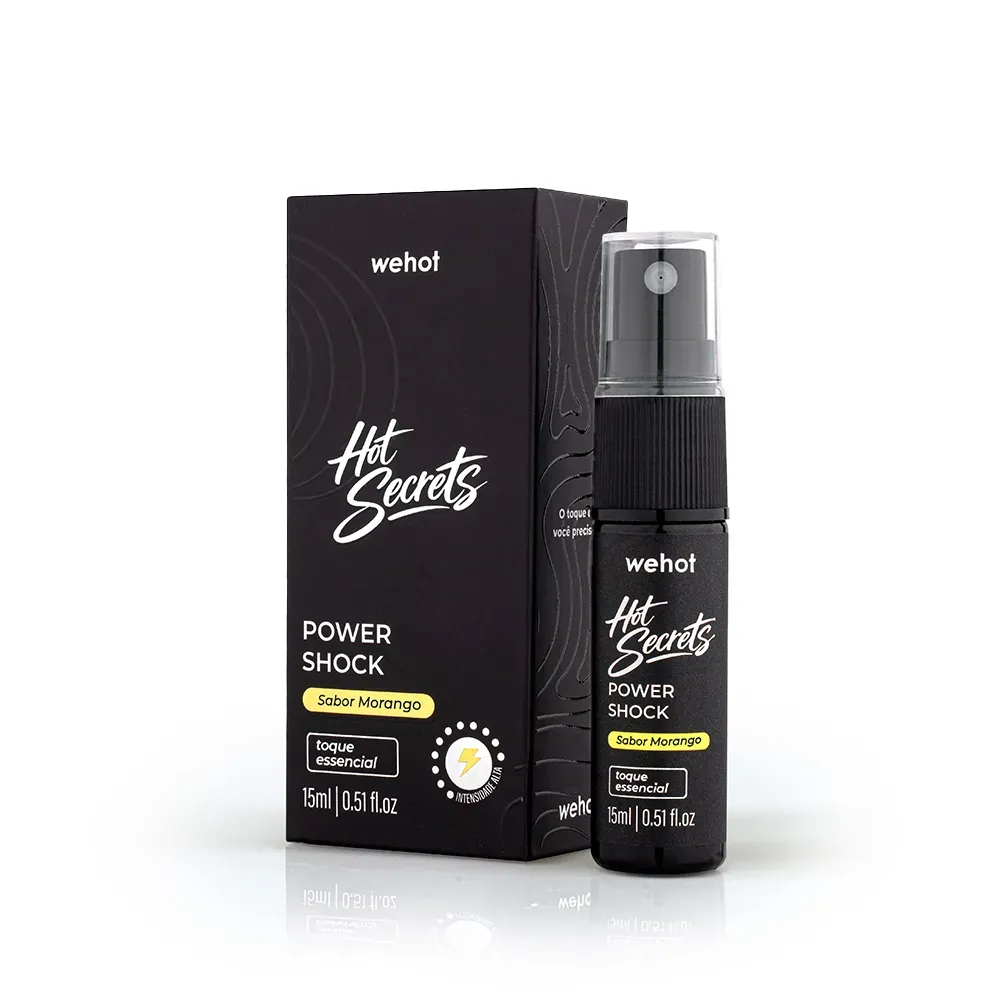 Detalhes de Power Shock Morango 15ml Wepink Wehot para entrega em Luanda, Angola - Seth