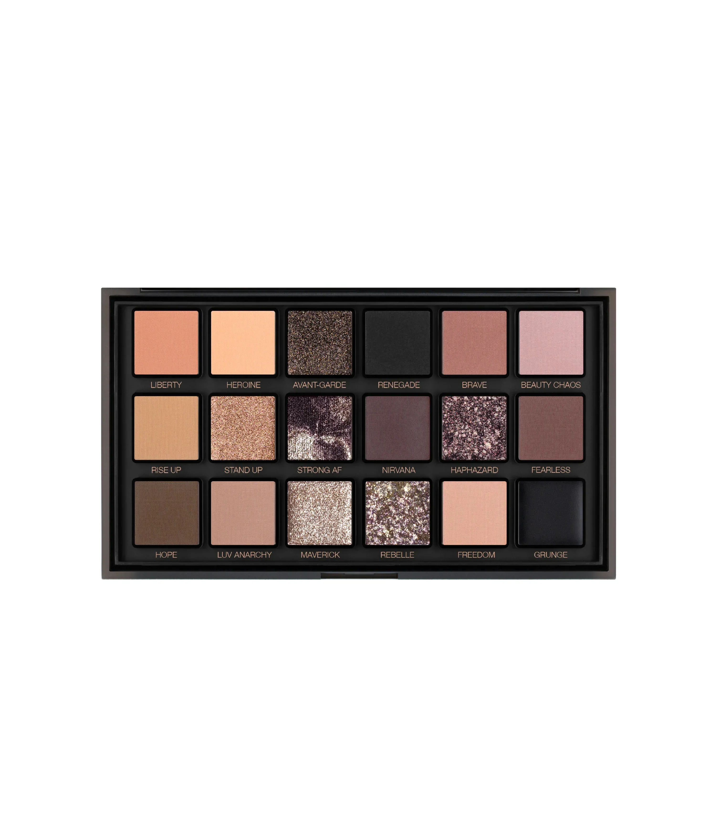 Pretty Grunge Eyeshadow Palette Huda Beauty — detalhe 4