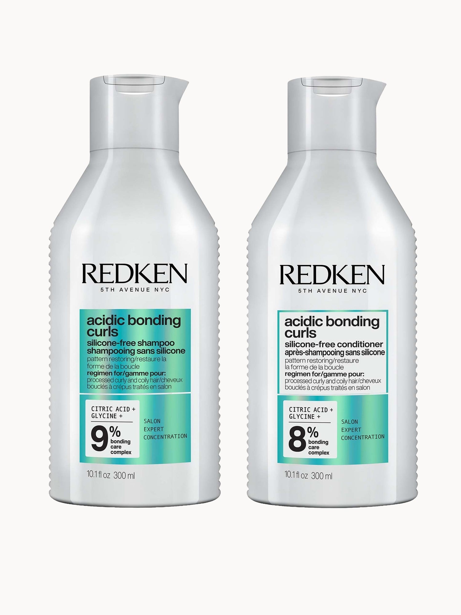 Redken Acidic Bonding Curls Shampoo 300ml and Conditioner 300ml Bundle for Damaged Curly & Coily Hair, Curl Defining — detalhe 8