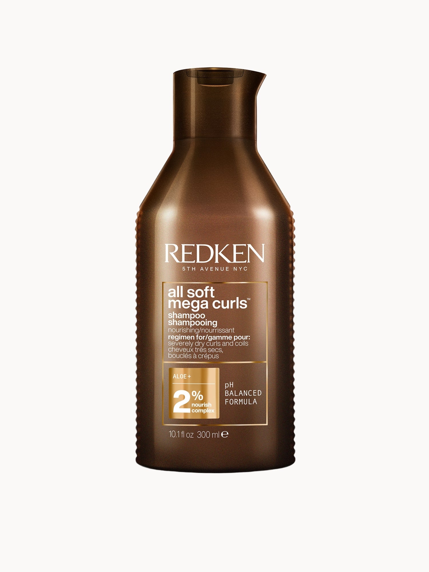 Redken All Soft Mega Curls Shampoo 300ml — embalagem e produto