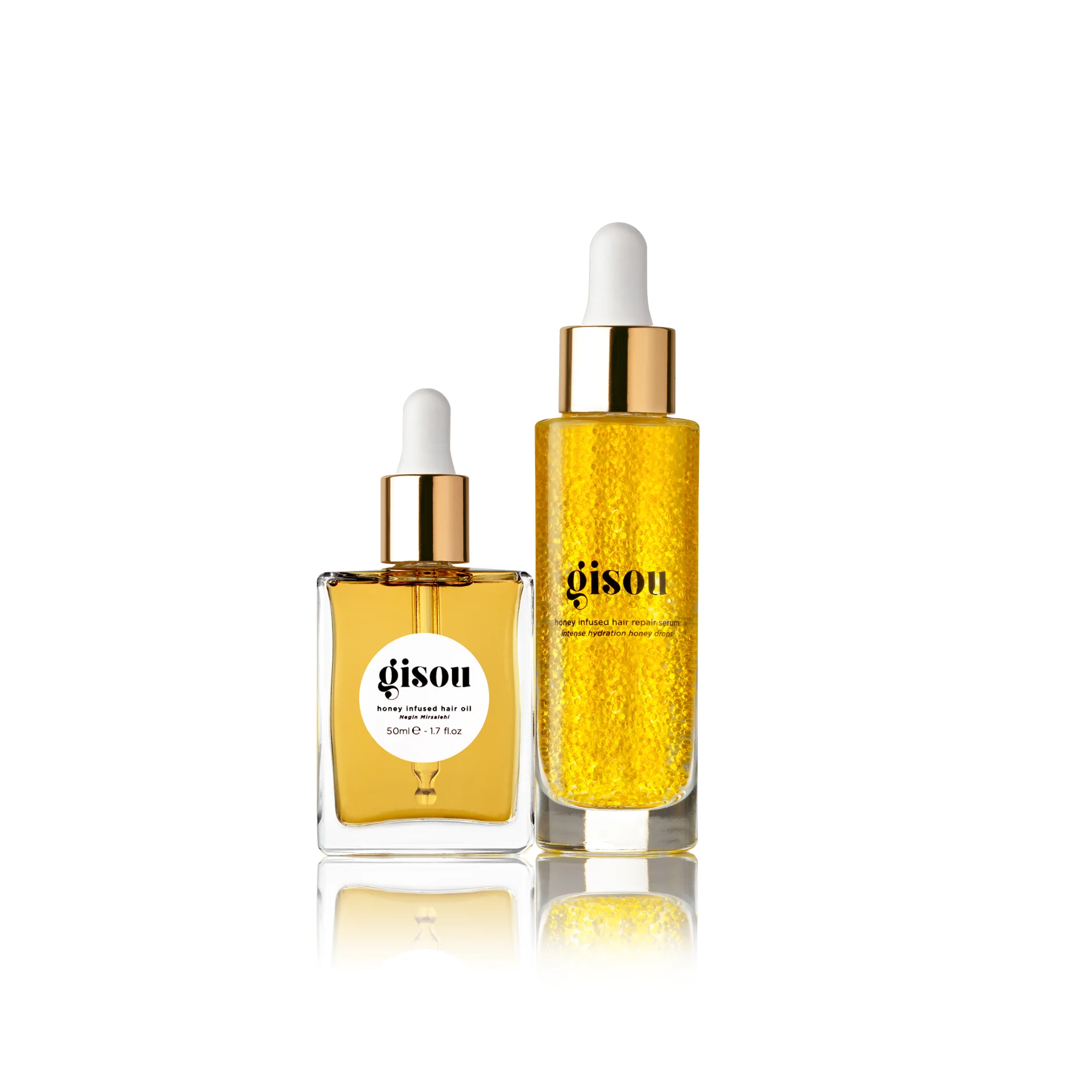 Repair & Hydration Duo Gisou — textura e acabamento