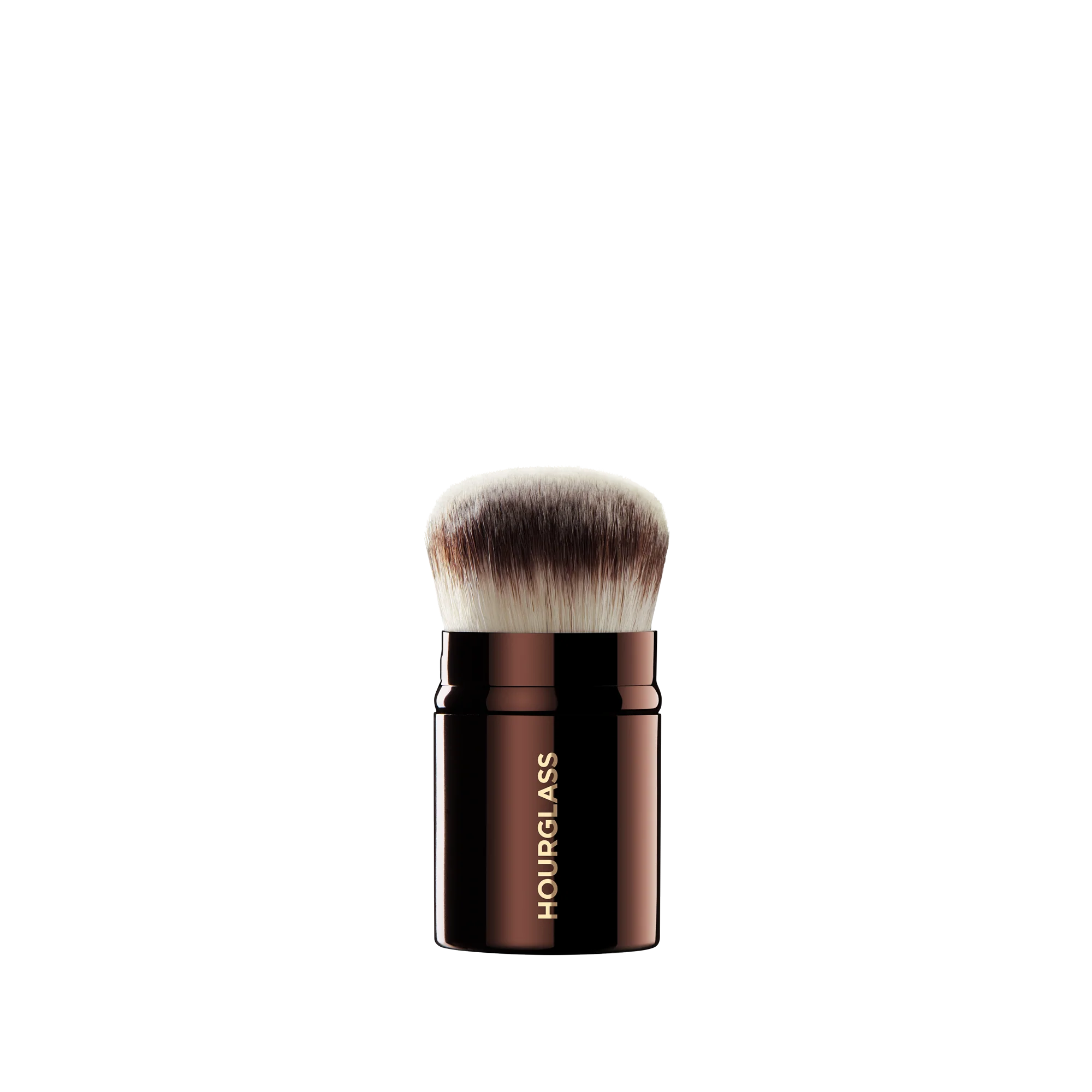 Retractable Kabuki Brush Hourglass — textura e acabamento