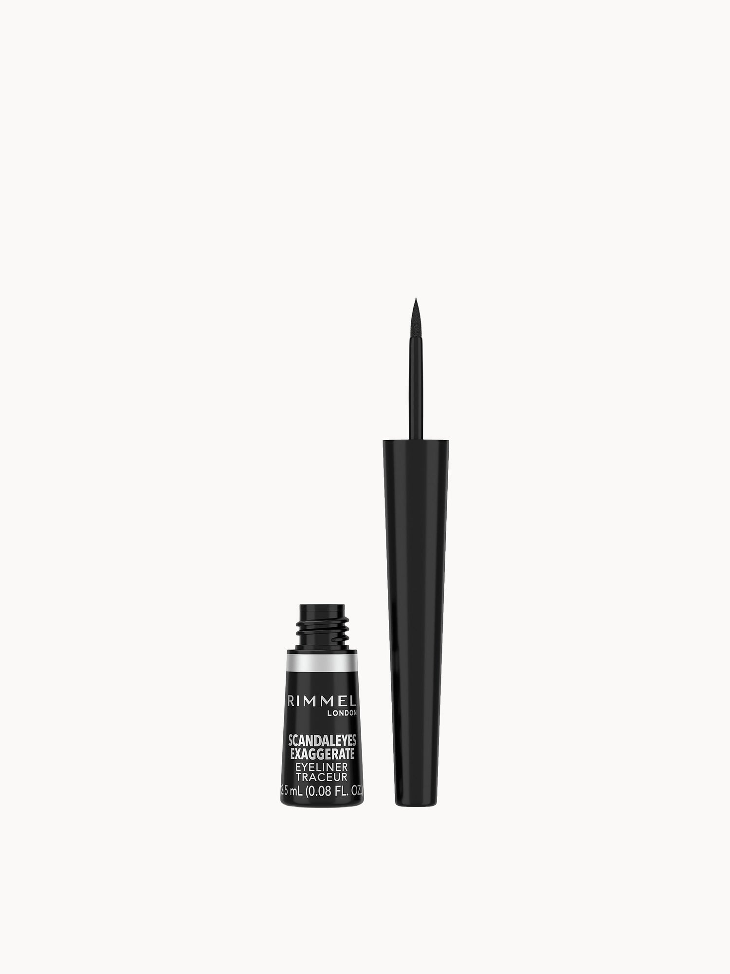 Rimmel London Exaggerate Liquid Eyeliner (Various Options) Rimmel London — textura e acabamento