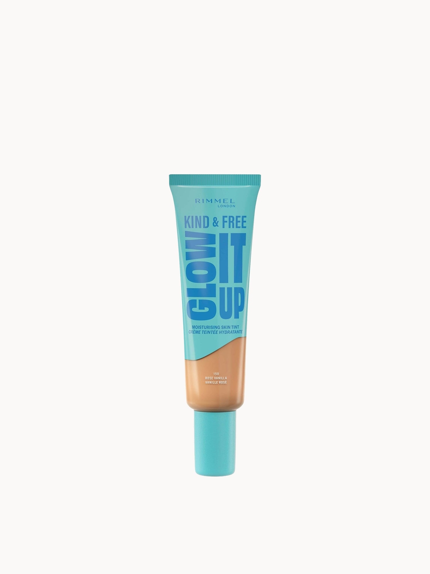 Rimmel London Kind & Free GLOW IT UP Moisturising Skin Tint 30ml (Various Shades) Rimmel London — textura e acabamento