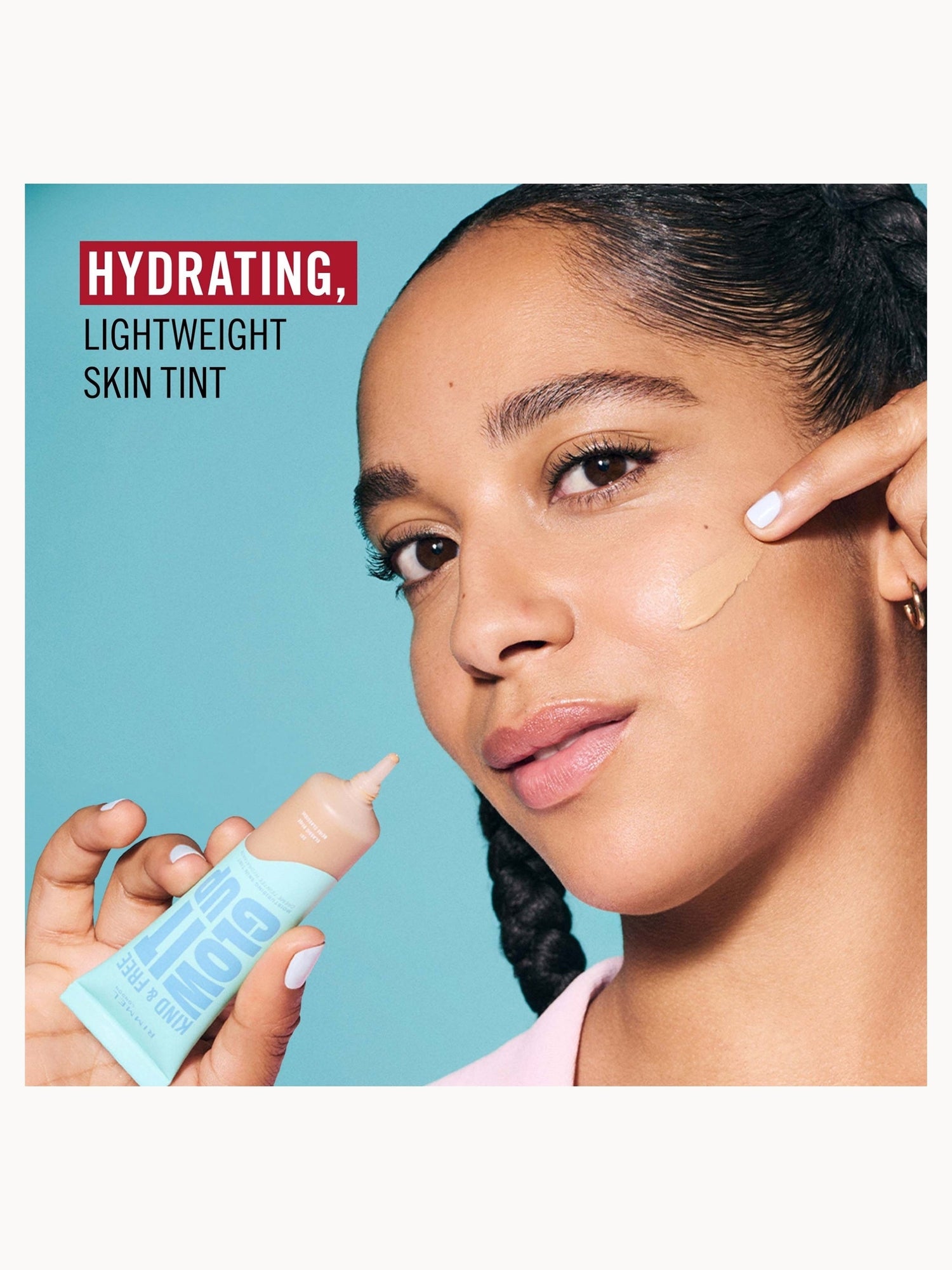 Rimmel London Kind & Free GLOW IT UP Moisturising Skin Tint 30ml (Various Shades) Rimmel London — detalhe 6
