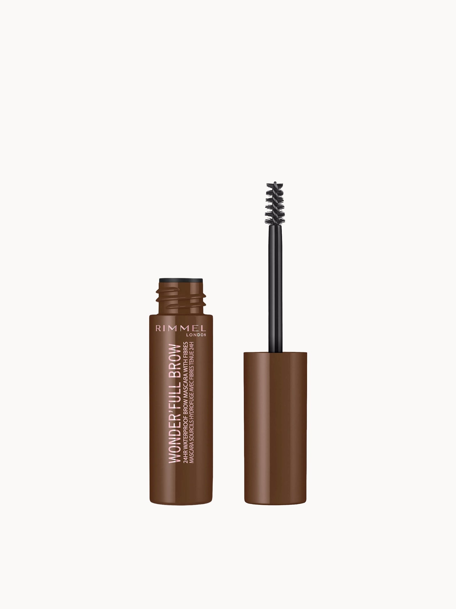 Rimmel London Wonder'full 24 Hour Brow Mascara Rimmel London — textura e acabamento