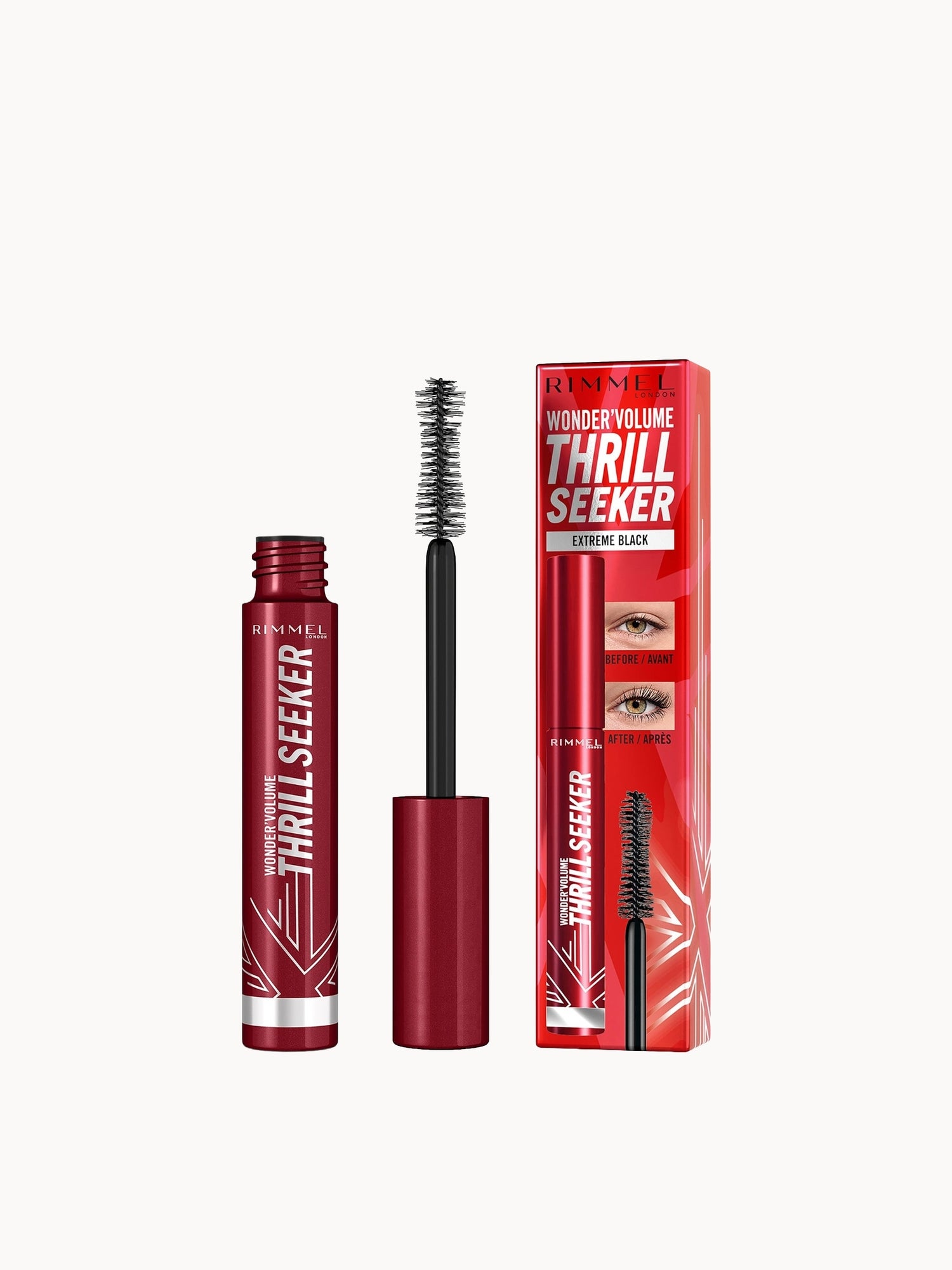 Rimmel Volume Thrill Seeker Mascara (Various Shades) Rimmel London — textura e acabamento