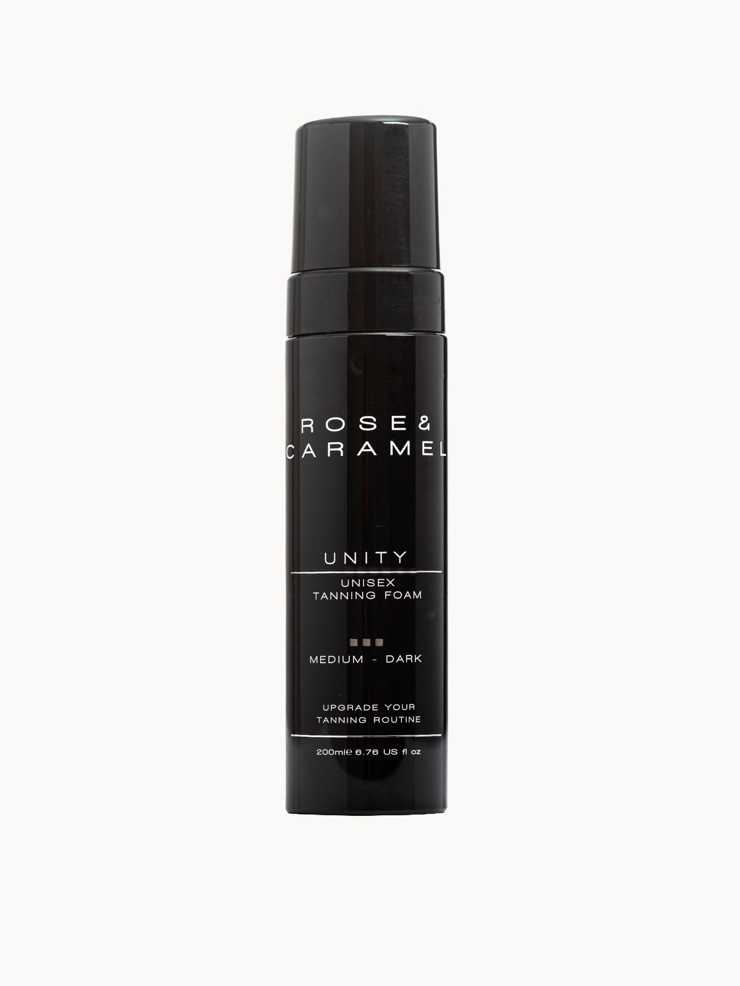 Rose & Caramel Unity Unisex Medium Dark Tanning Foam 200ml — detalhe 4