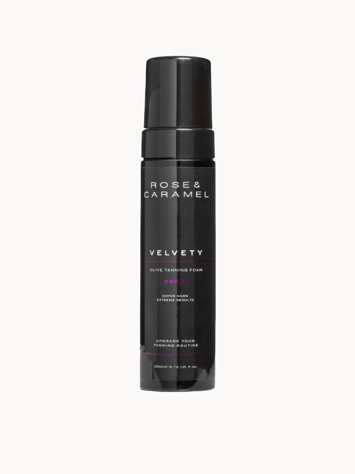 Rose & Caramel Velvety Olive Super Dark Tanning Foam 200ml — detalhe 8