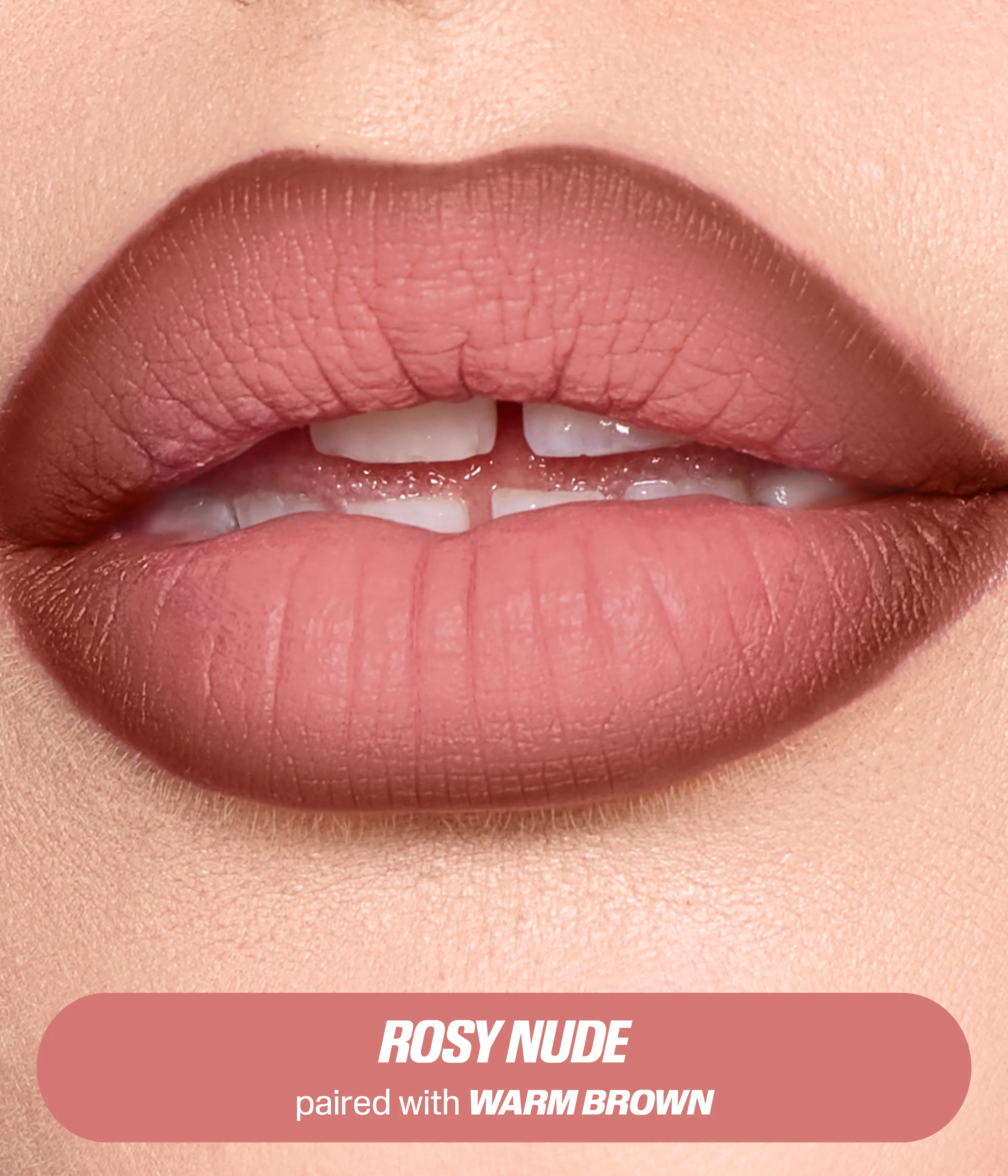 Rosy Nude Lip Duo Huda Beauty — detalhe 4