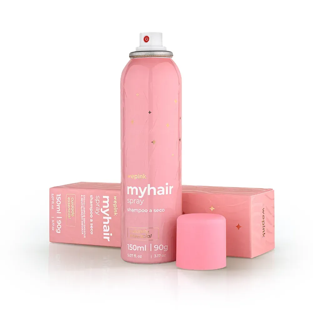 Foto de Shampoo a Seco My Hair Spray 150ml Wepink disponível em Luanda, Angola - Encomenda Online