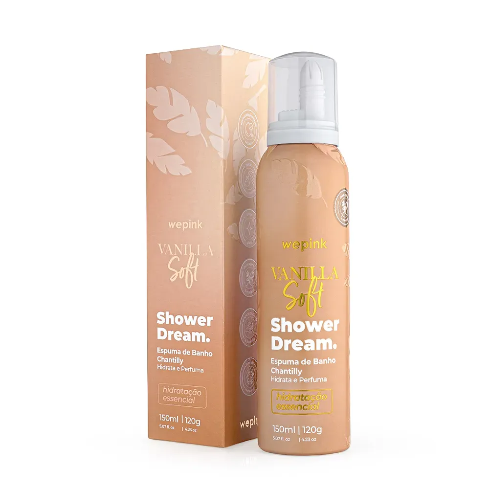 Shower Dream Espuma de Banho Vanilla Soft 150ml - Wepink