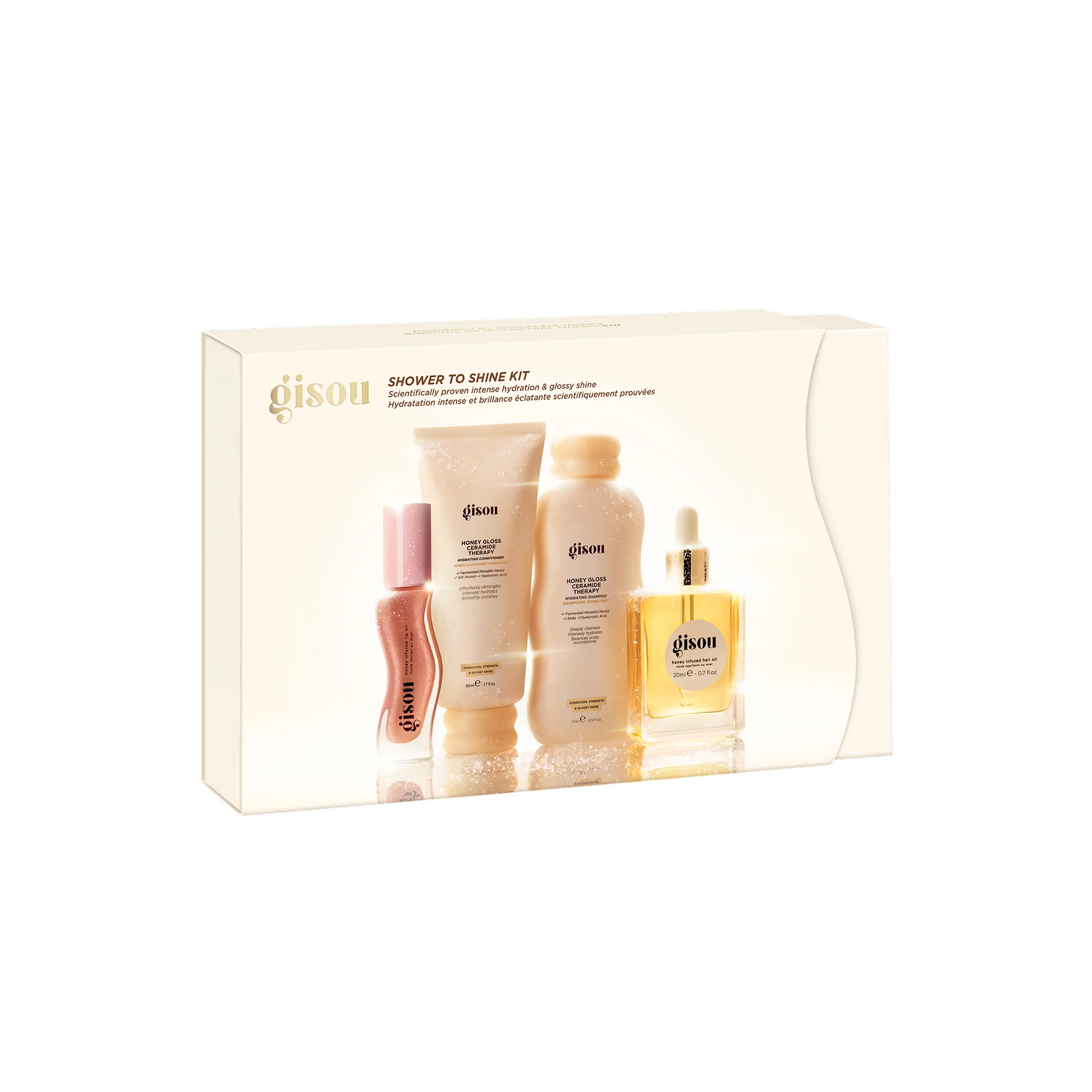 Shower To Shine Kit Gisou — textura e acabamento