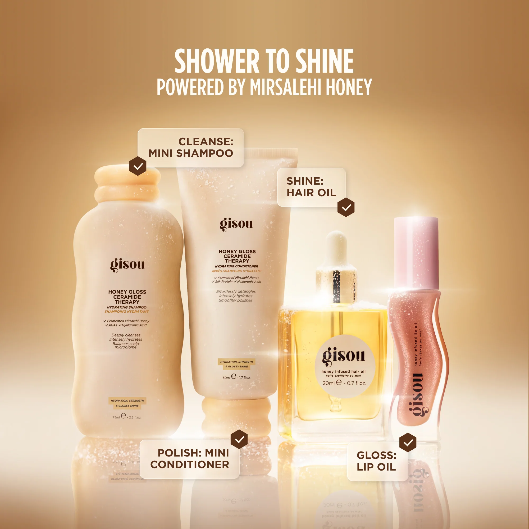 Shower To Shine Kit Gisou — detalhe 3