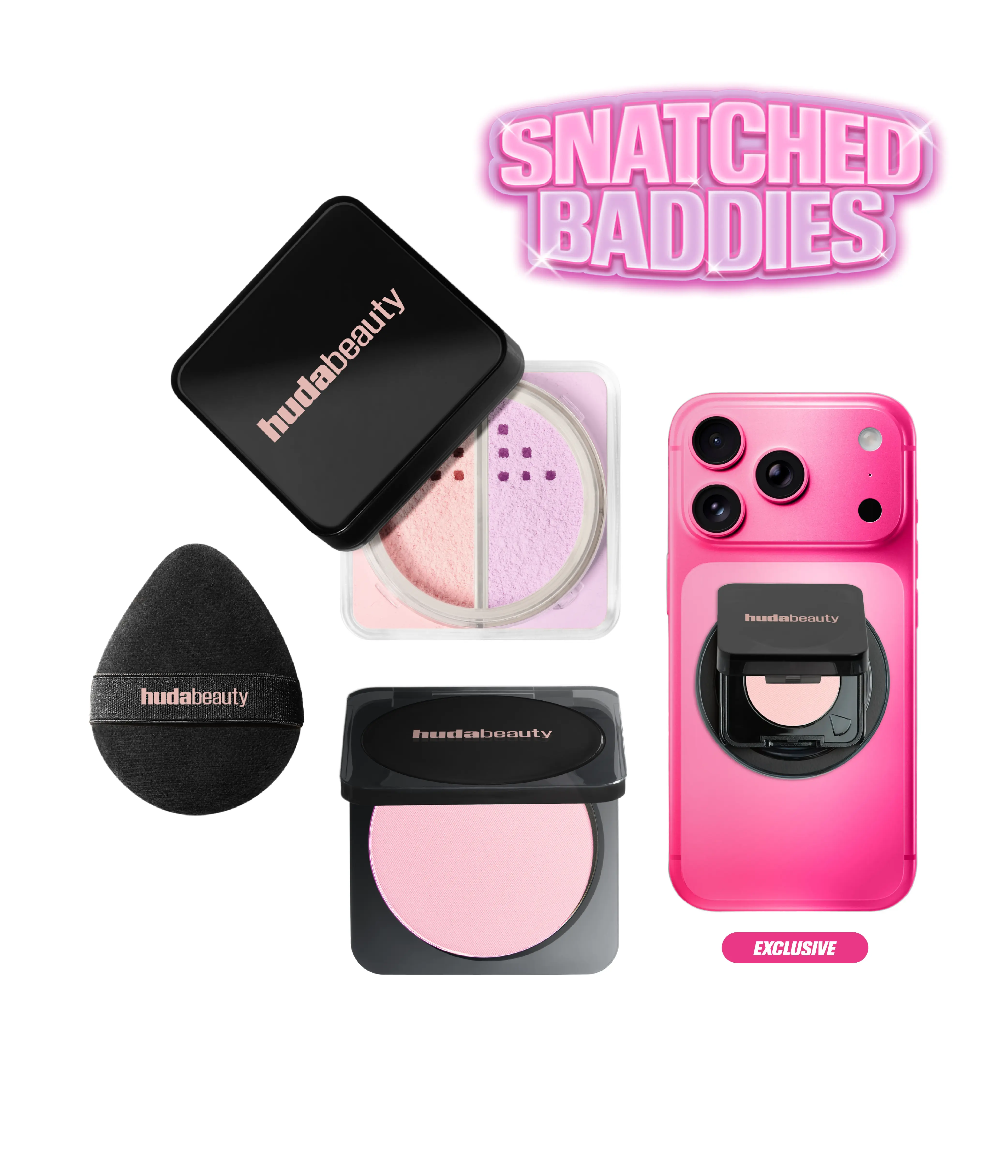 Snatched Baddie Kit Huda Beauty — detalhe 3
