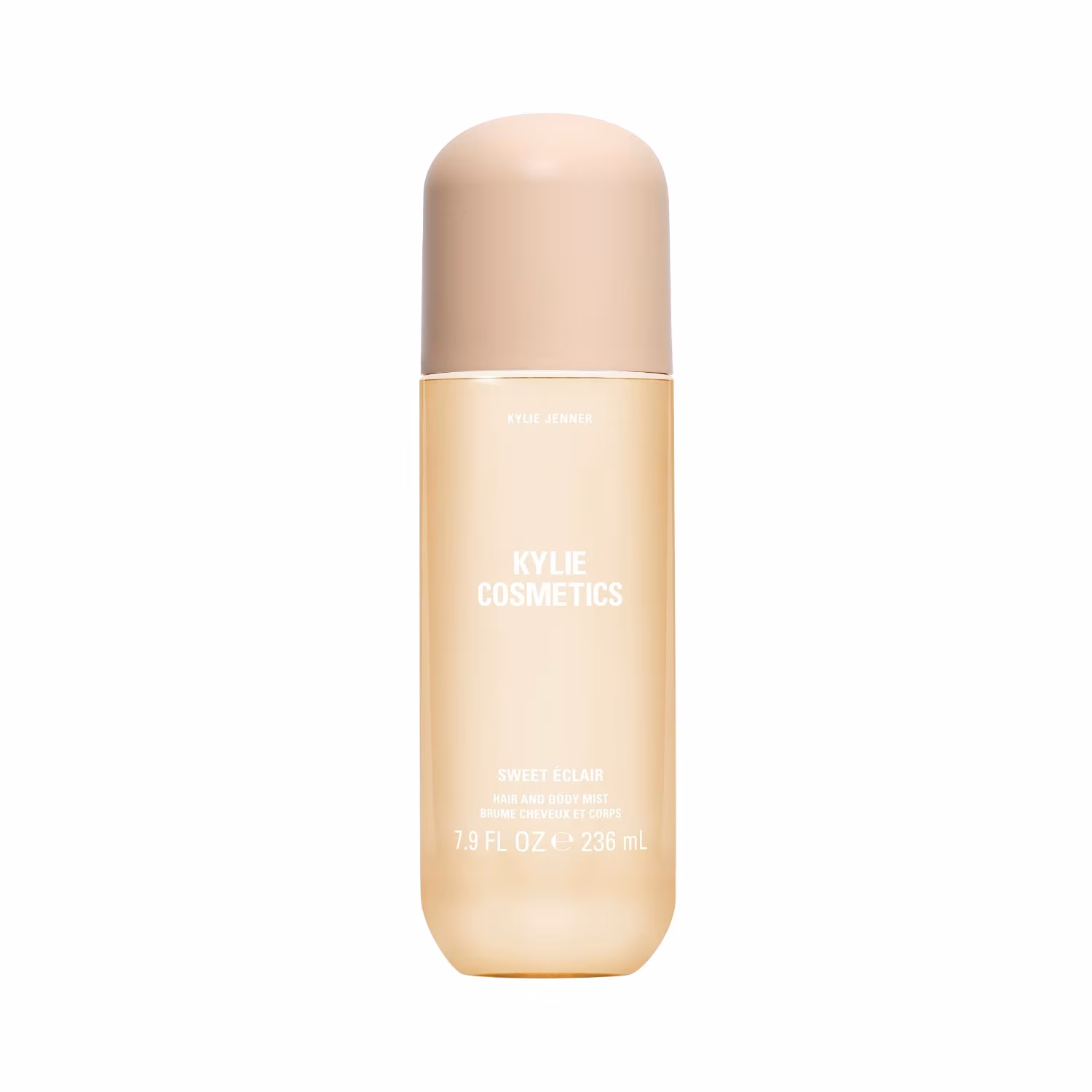KYLIE COSMETICS Sweet Éclair Hair & Body Mist Kylie Cosmetics — textura e acabamento