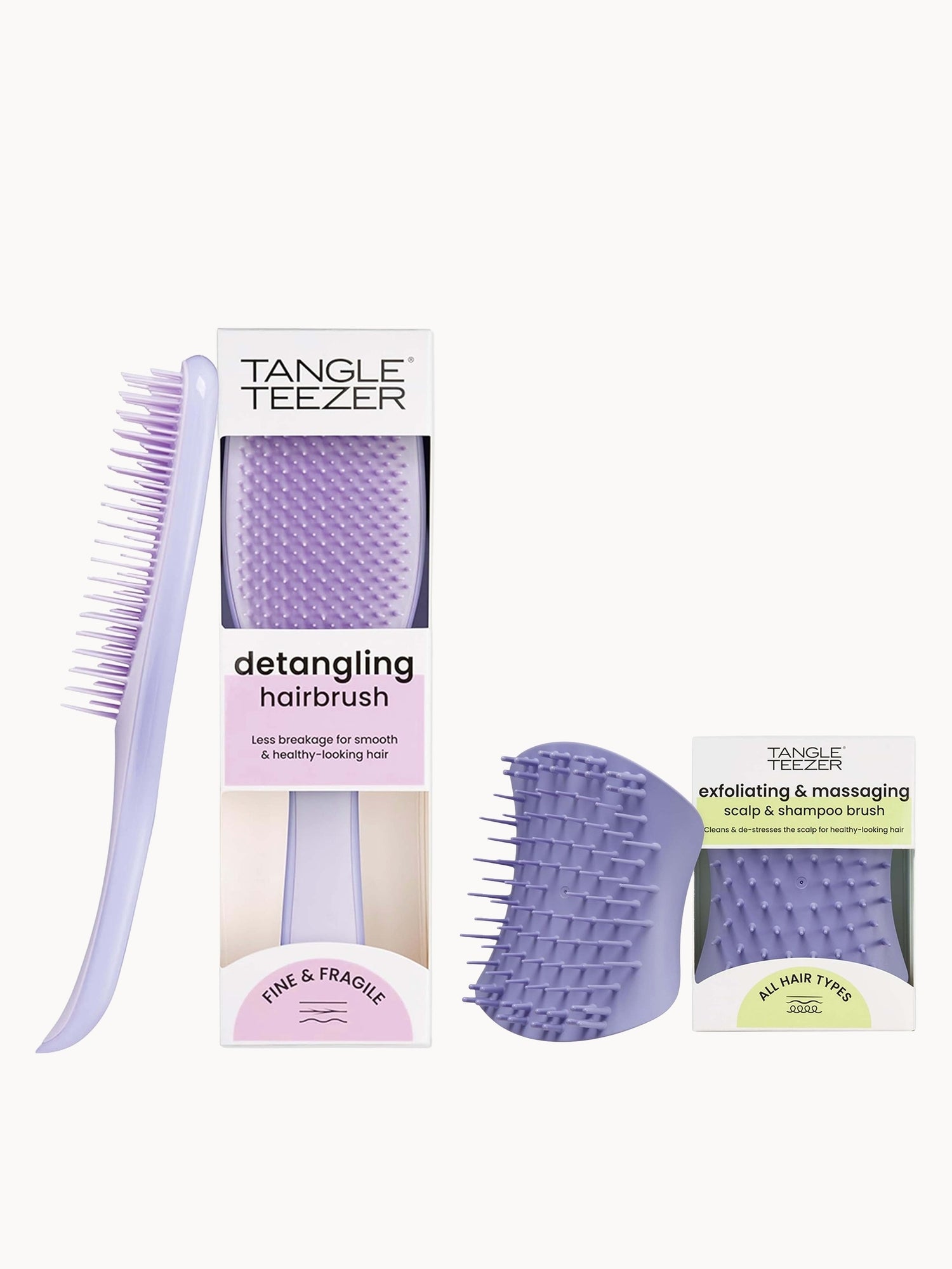 Tangle Teezer Hair Health Bundle Tangle Teezer — textura e acabamento