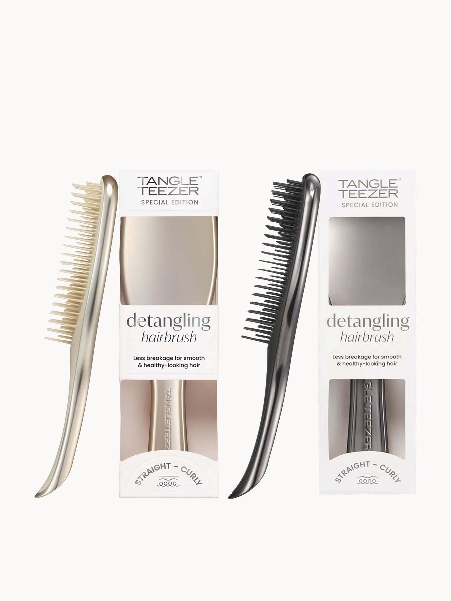 Tangle Teezer - Sparkle and Shine Bundle Tangle Teezer — textura e acabamento