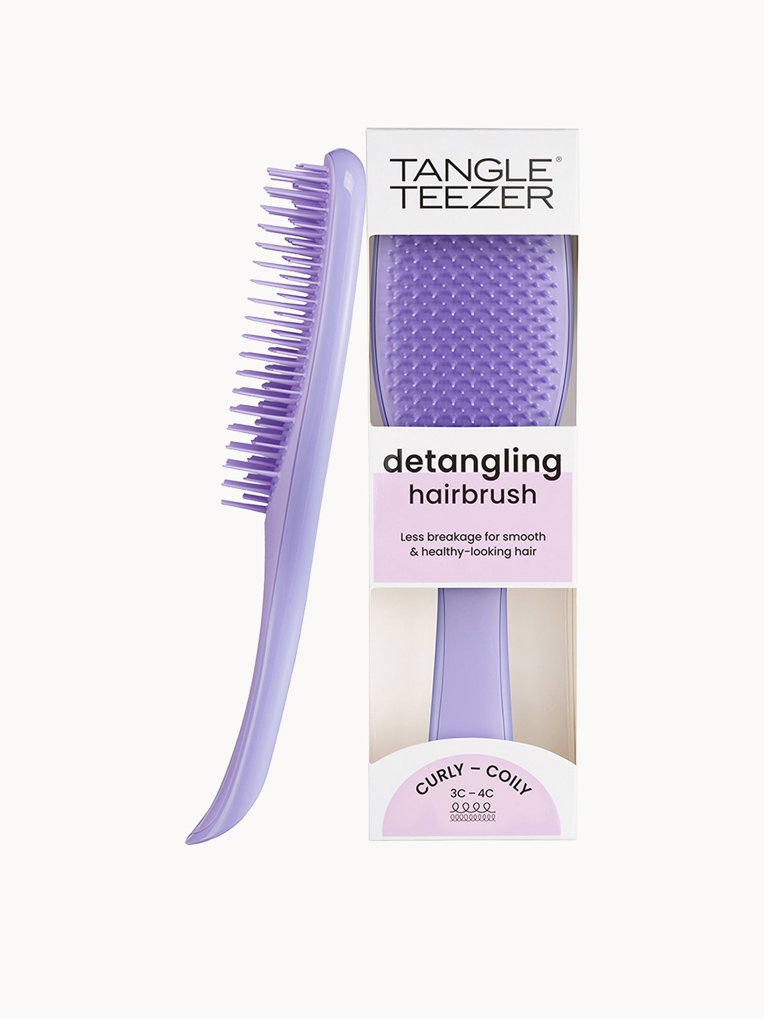 Tangle Teezer The Ultimate Detangler Fine and Fragile Brush Tangle Teezer — textura e acabamento