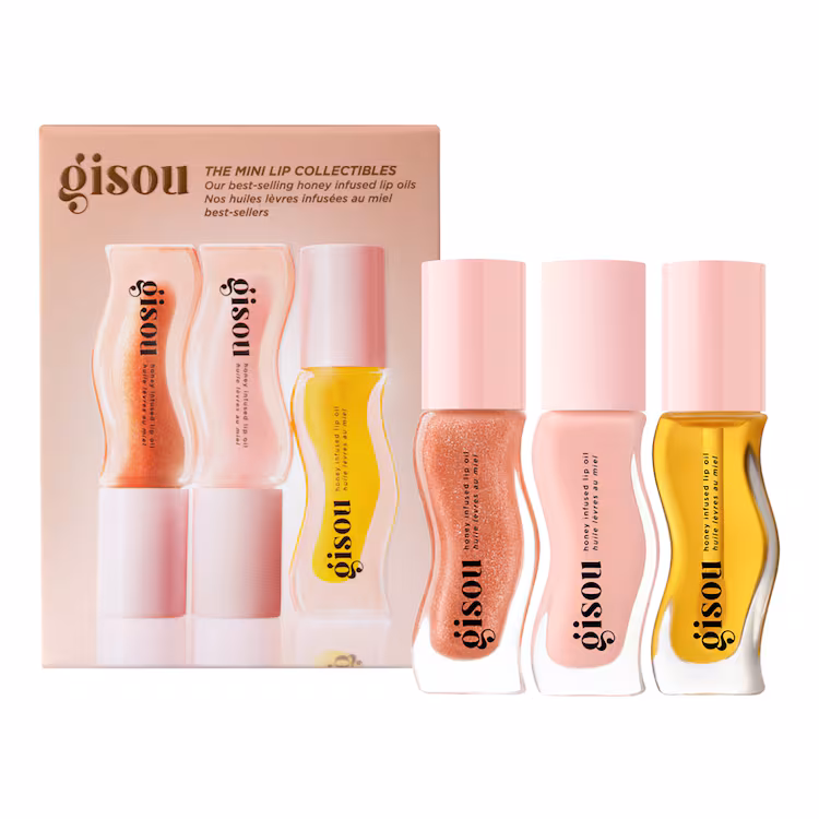 The Mini Lip Collectibles - Estuche de 3 aceites labiales