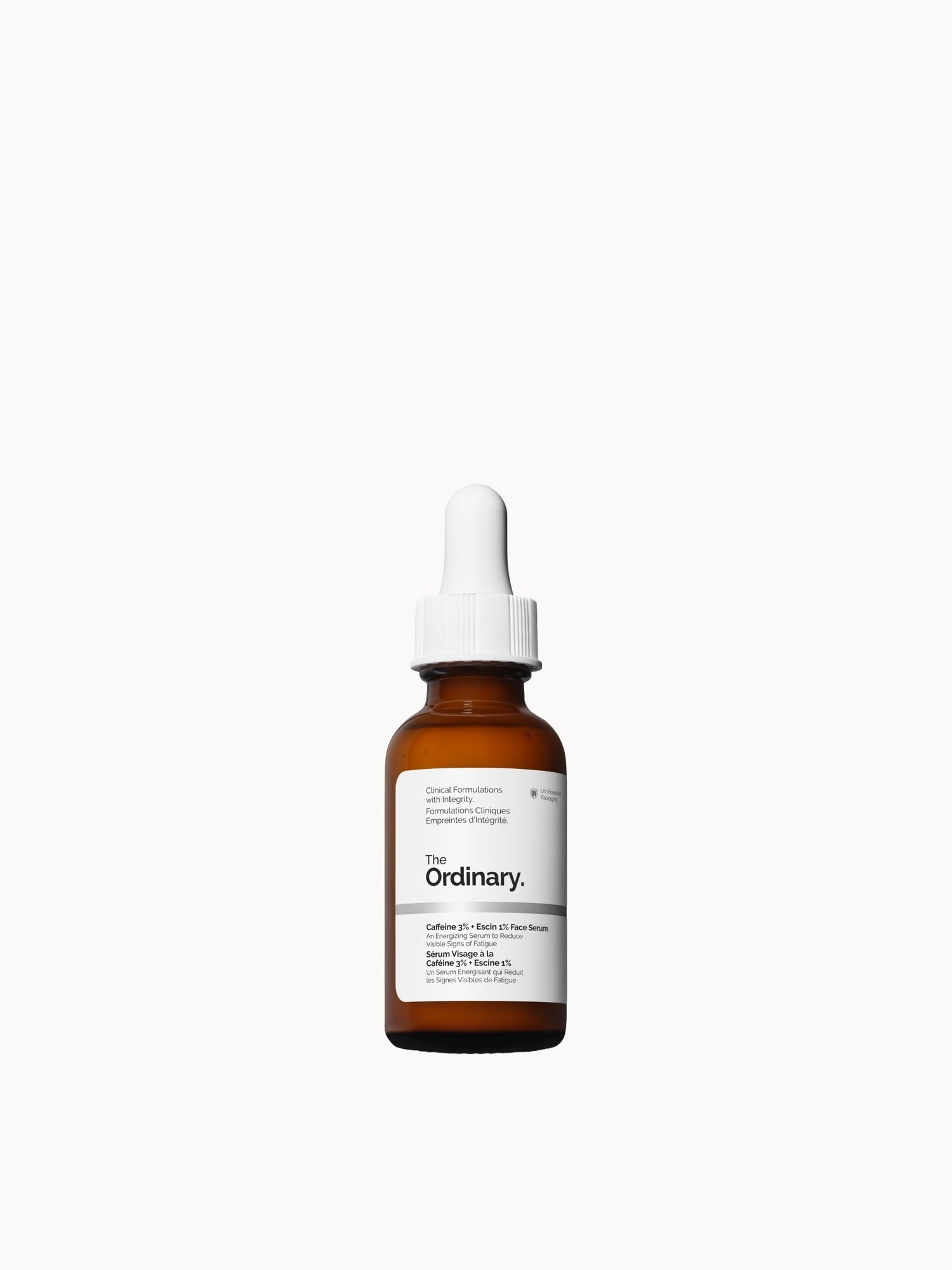 The Ordinary Caffeine 3% + Escin 1% Energizing Face Serum 30ml The Ordinary — textura e acabamento