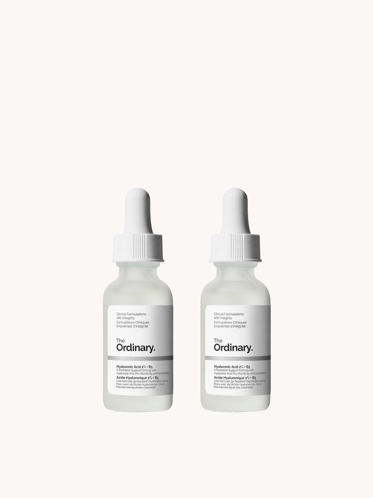 The Ordinary Hyaluronic Acid 2% + B5 Duo The Ordinary — textura e acabamento