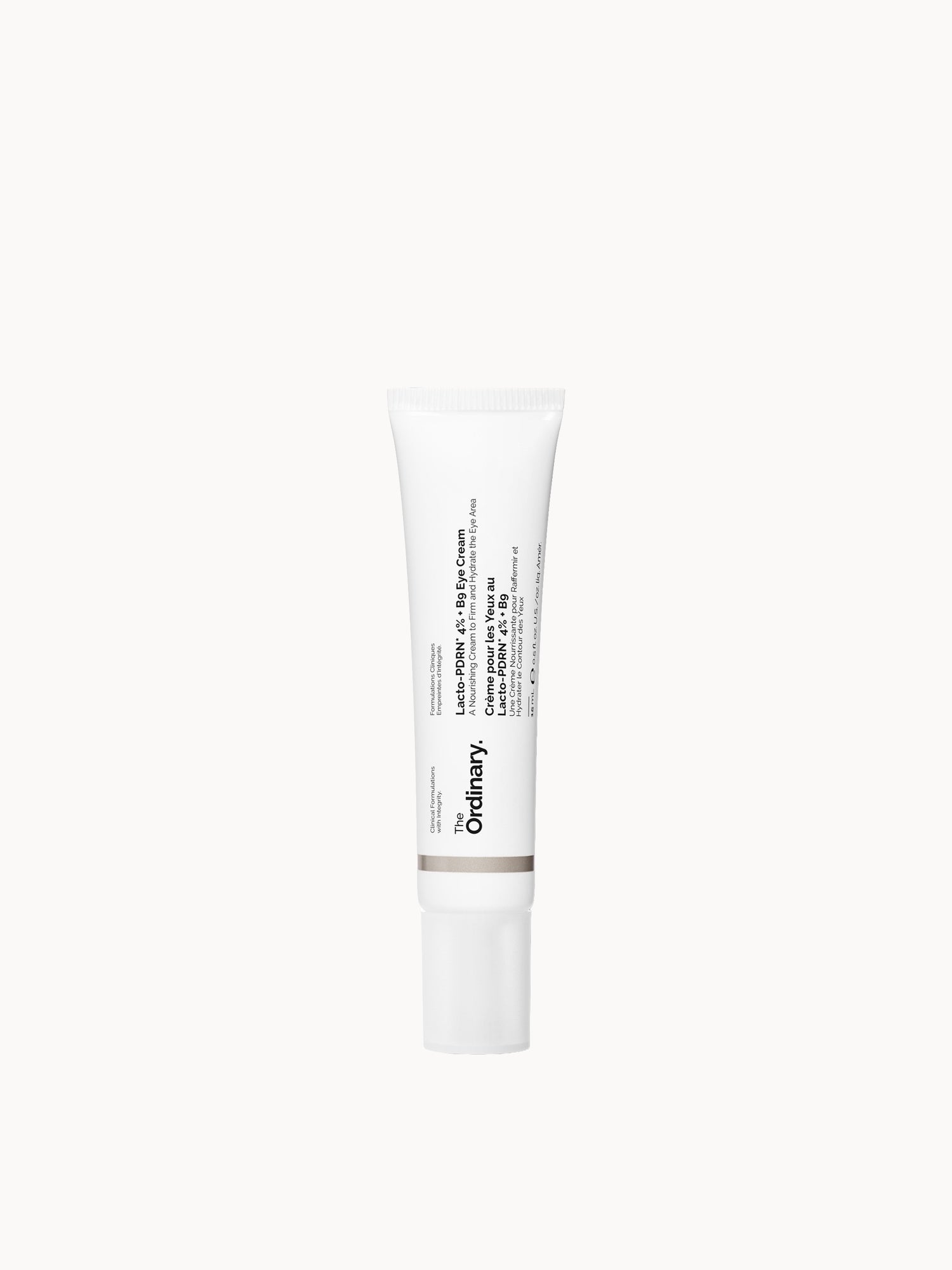 The Ordinary Lacto-PDRN* 4% + B9 Lifting & Tightening Eye Cream 15ml The Ordinary — textura e acabamento