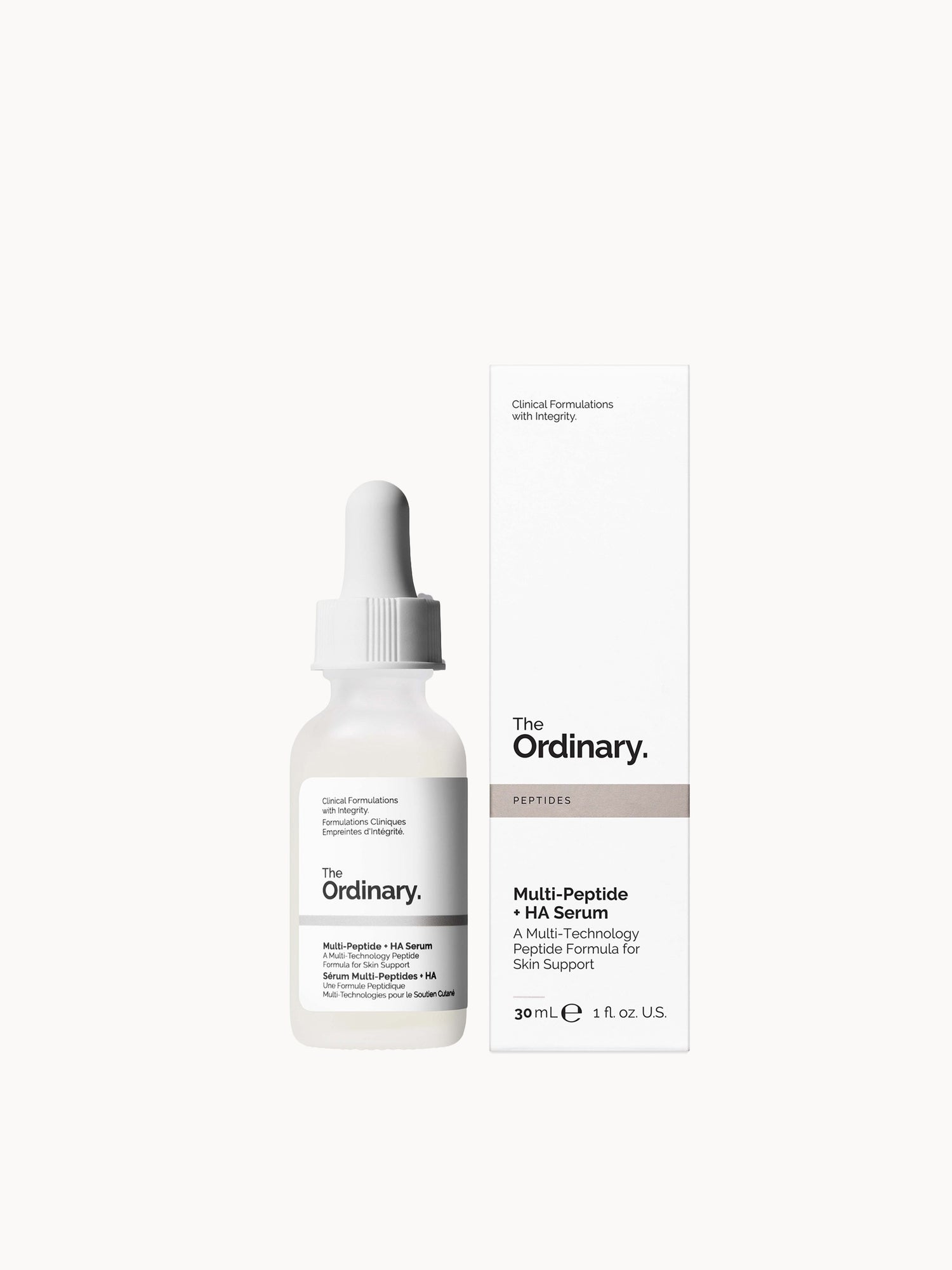 The Ordinary Multi-Peptide + HA Serum 60ml The Ordinary — textura e acabamento