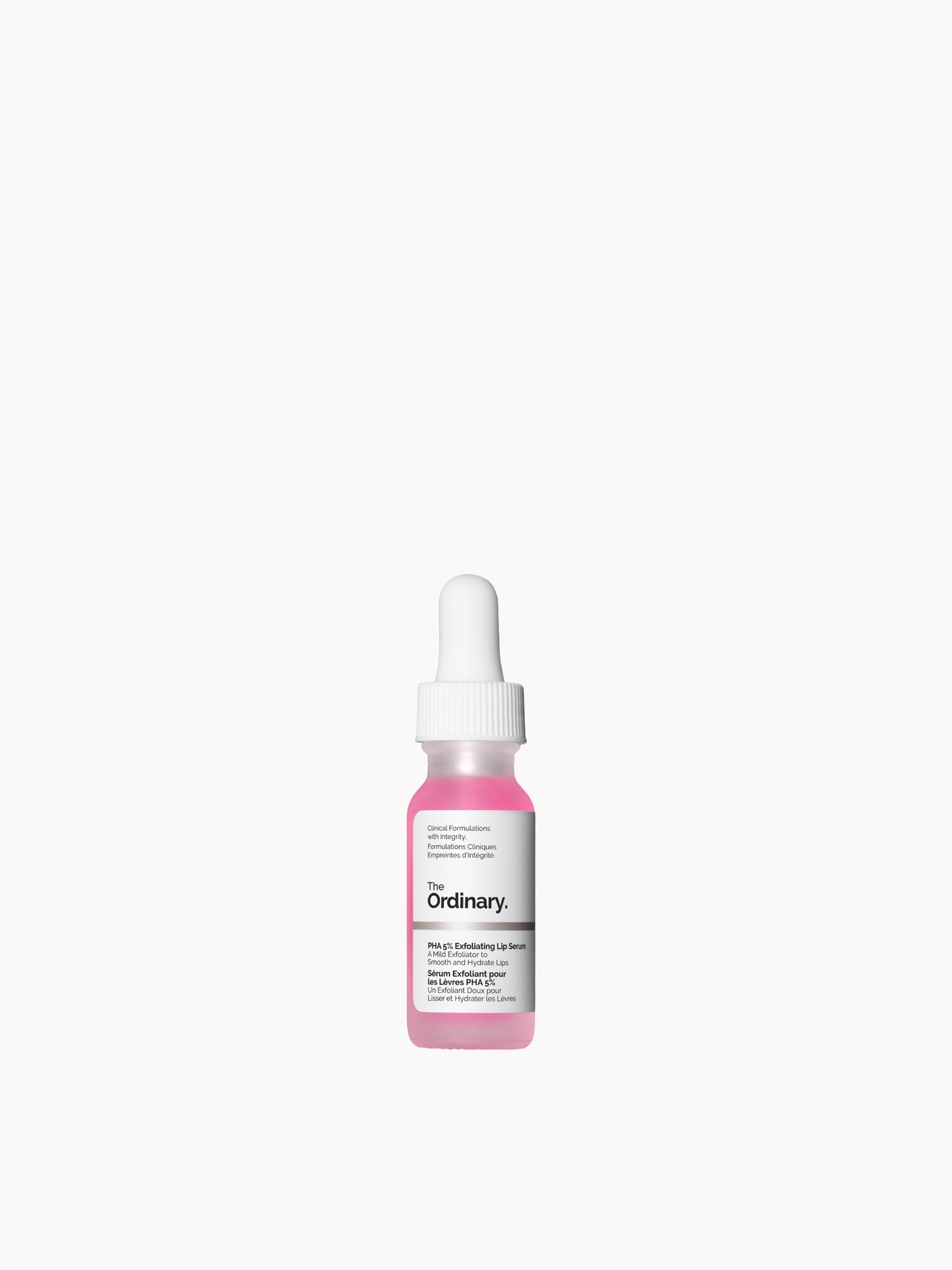 The Ordinary PHA 5% Exfoliating Lip Serum 15ml The Ordinary — textura e acabamento