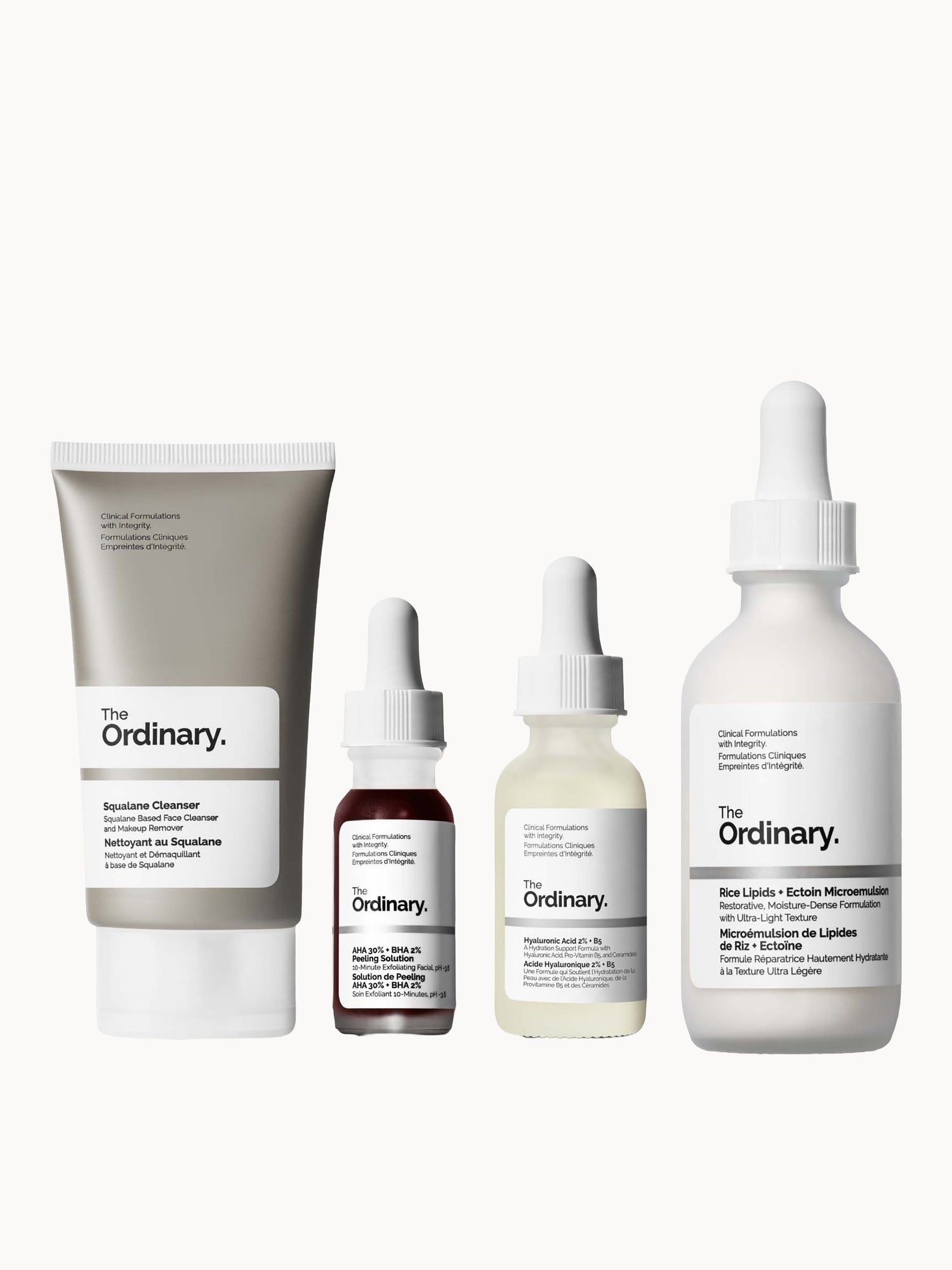The Ordinary's Brighten & Hydrate Bundle The Ordinary — textura e acabamento