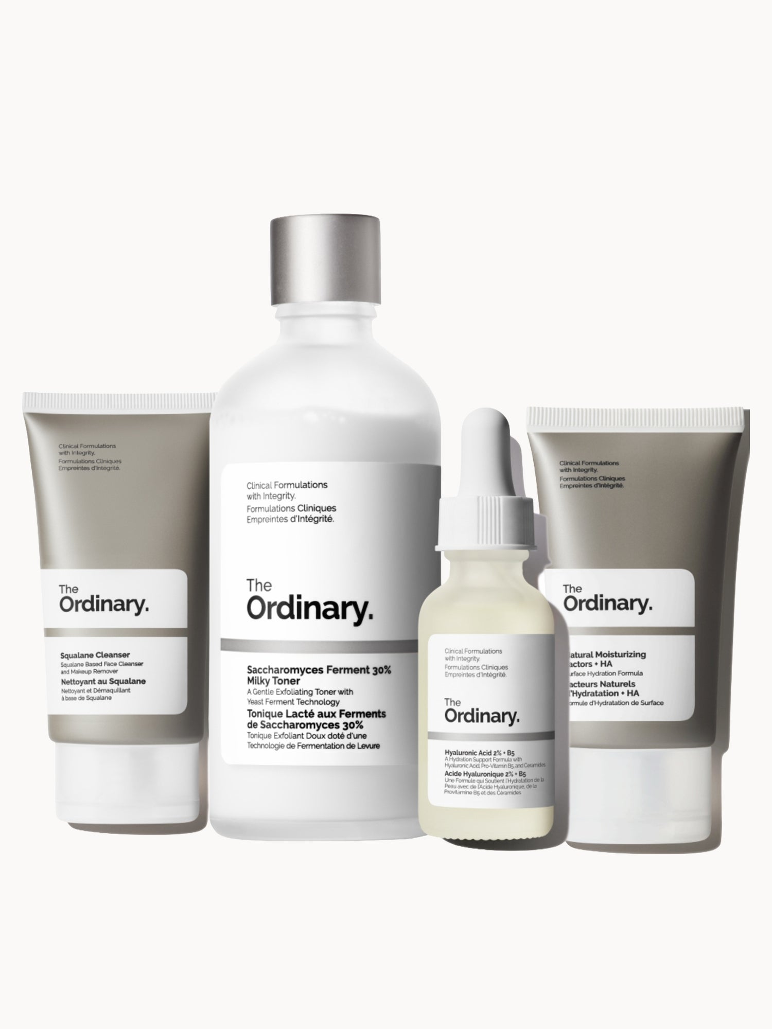 The Ordinary's Glass Skin Bundle The Ordinary — textura e acabamento