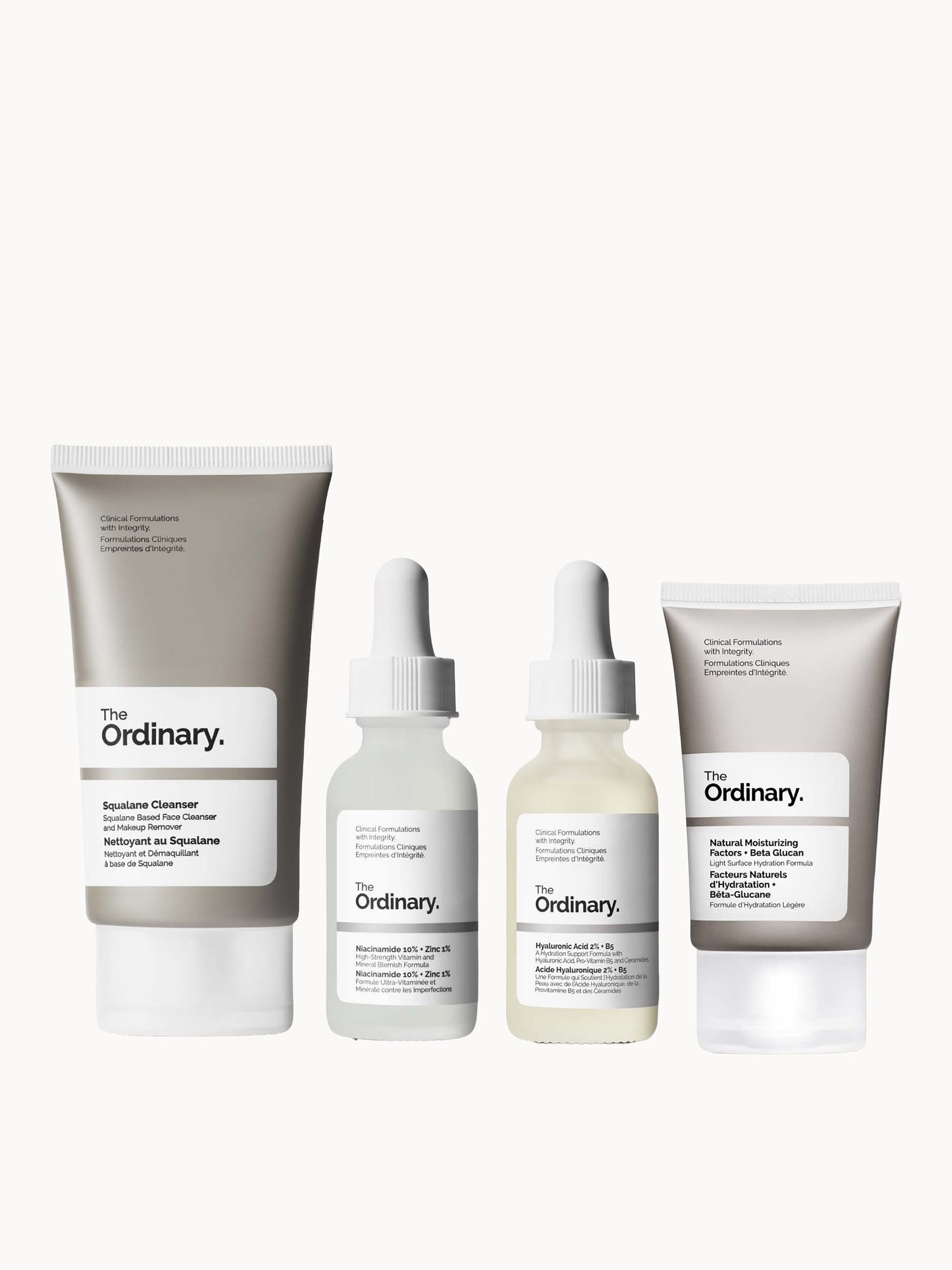 The Ordinary's Smooth Skin Bundle The Ordinary — textura e acabamento