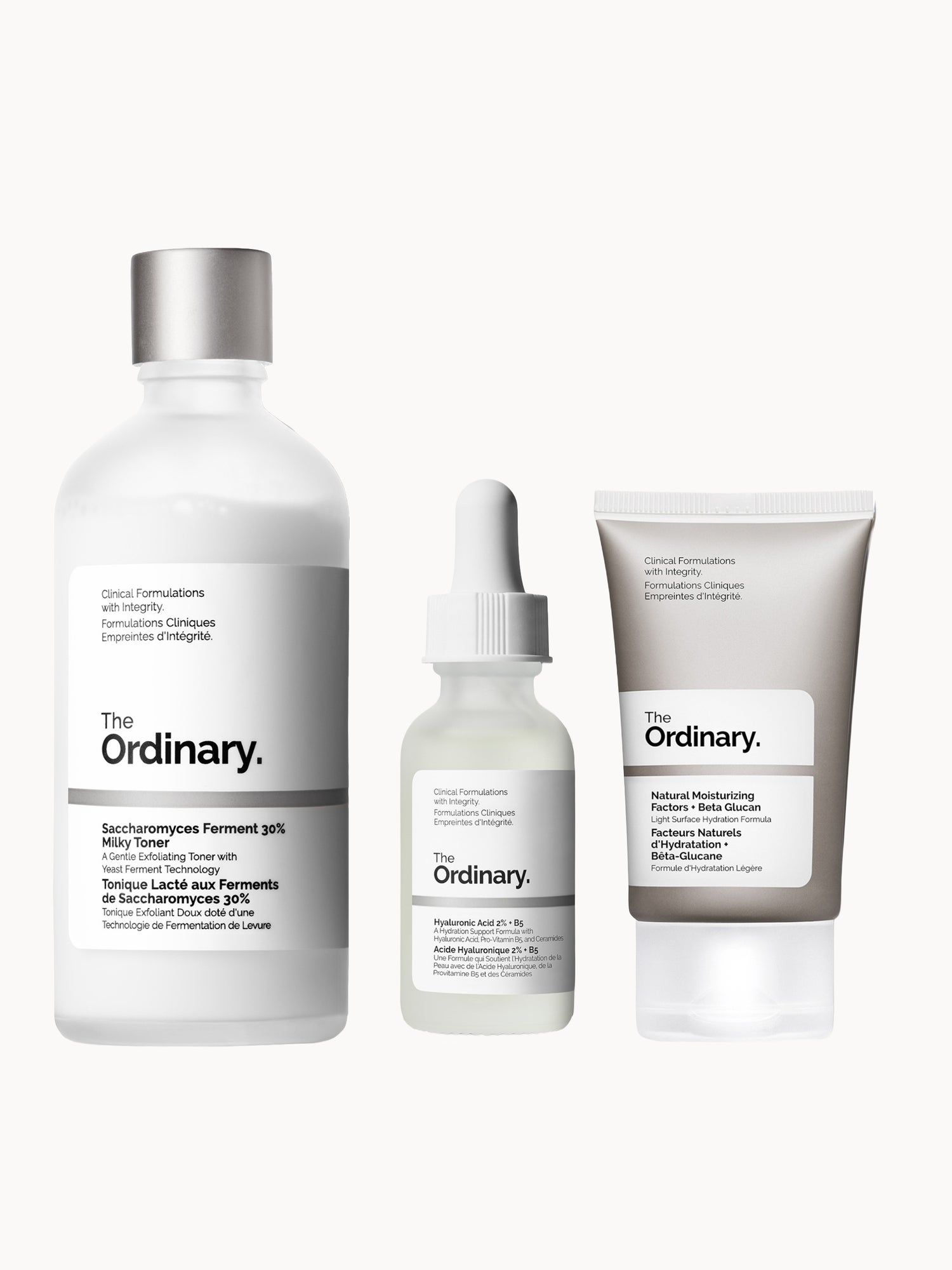 The Ordinary The Sensitive Skin Collection with Hyaluronic Acid and Ceramides The Ordinary — textura e acabamento
