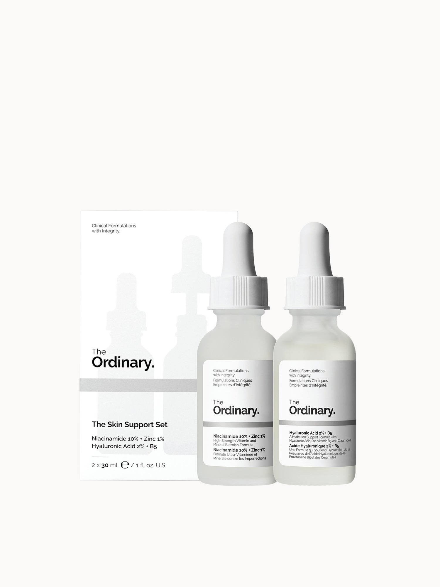 The Ordinary The Skin Support Set (Worth £13.80) The Ordinary — textura e acabamento