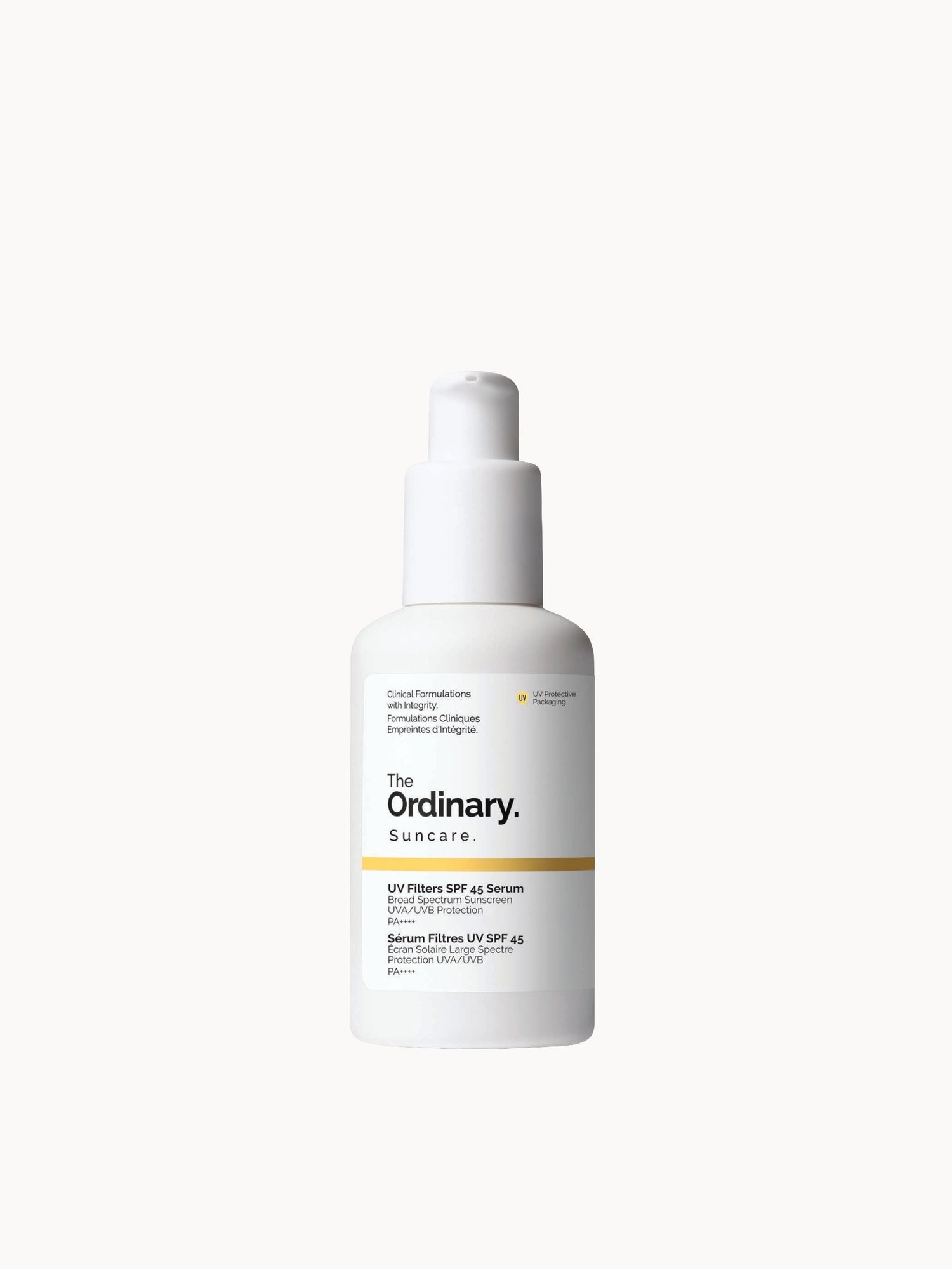 The Ordinary UV Filters SPF 45 Sun Protection Serum 60ml The Ordinary — textura e acabamento