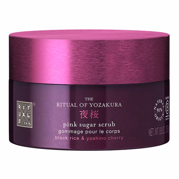 The Ritual of Yozakura - Exfoliante con Azúcar Rosa