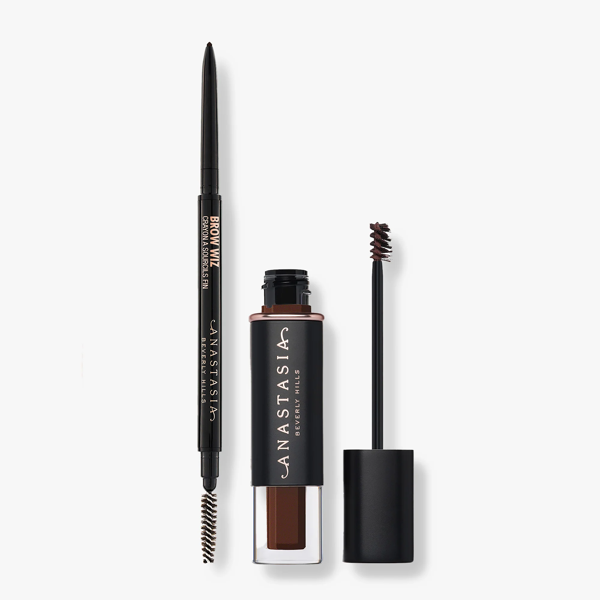 Ultimate Brow Essentials Kit Anastasia Beverly Hills — textura e acabamento