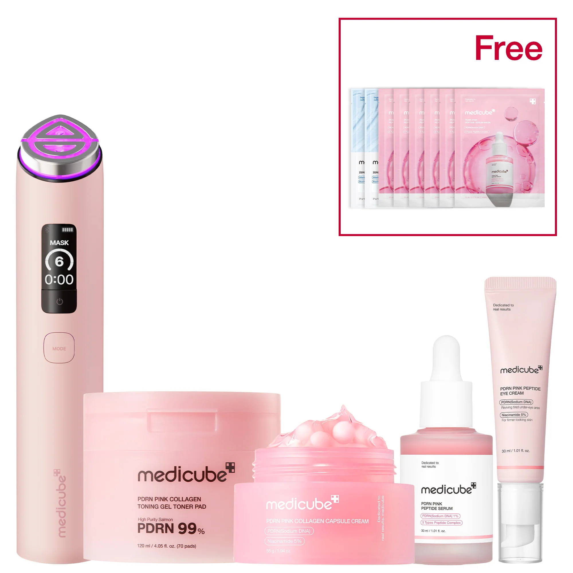 Ultimate PDRN 2X Glow Set da Medicube original em Luanda, Angola - Cosméticos e Perfumaria