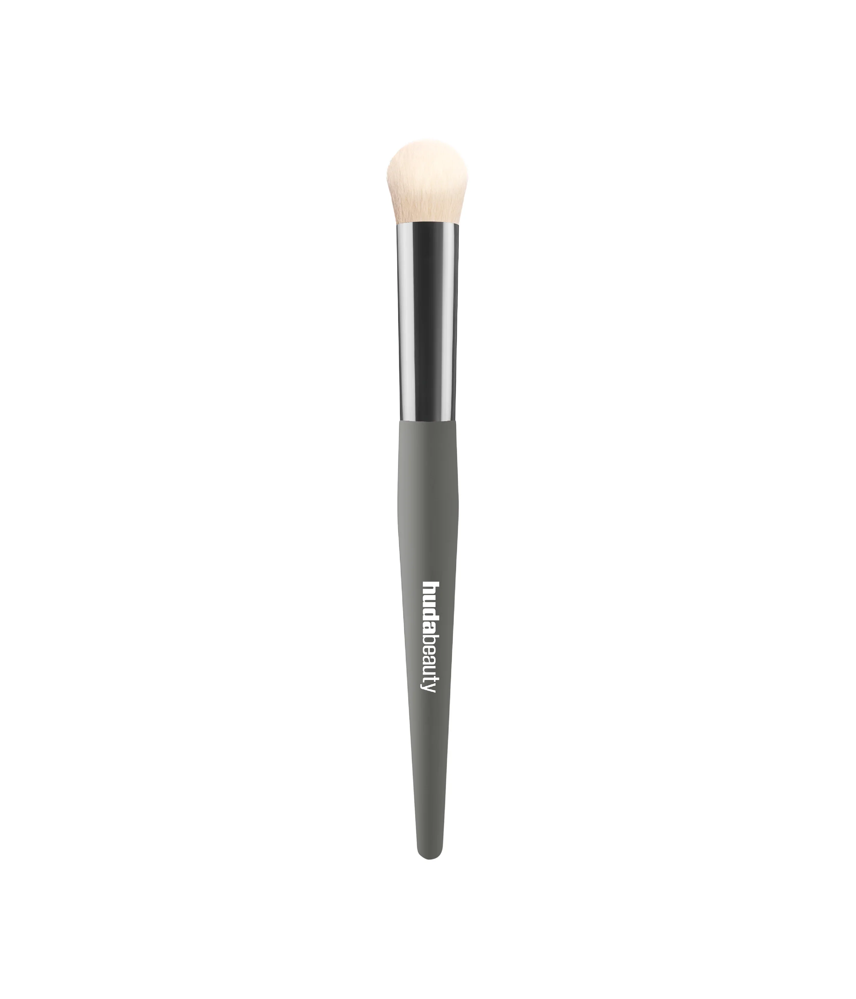 Undereye Buff Brush Huda Beauty — textura e acabamento
