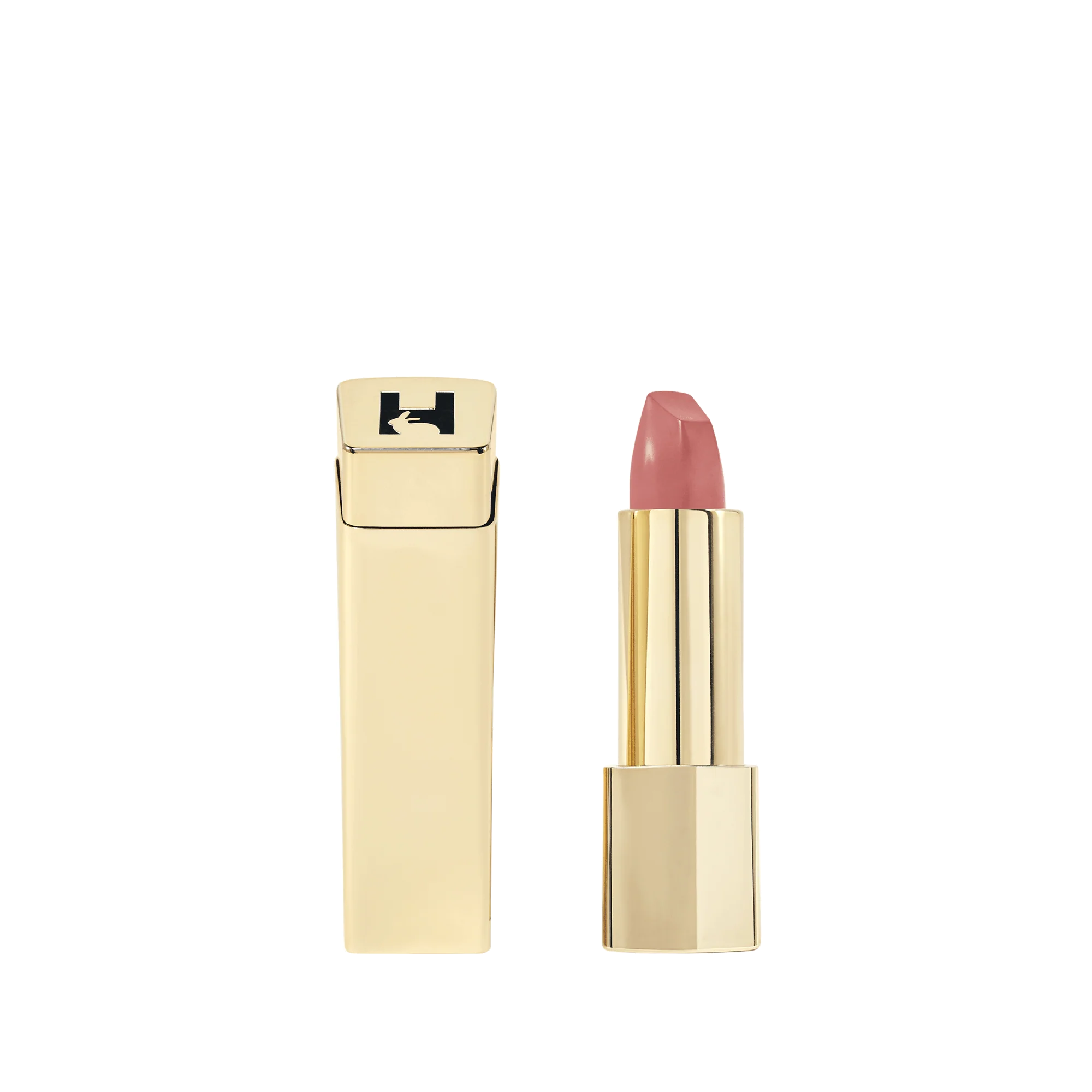 Unlocked Satin Crème Lipstick Hourglass — textura e acabamento