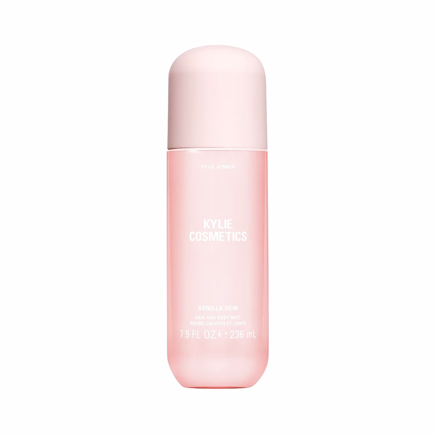 KYLIE COSMETICS Vanilla Dew Hair & Body Mist Spray corporal Kylie Cosmetics — textura e acabamento