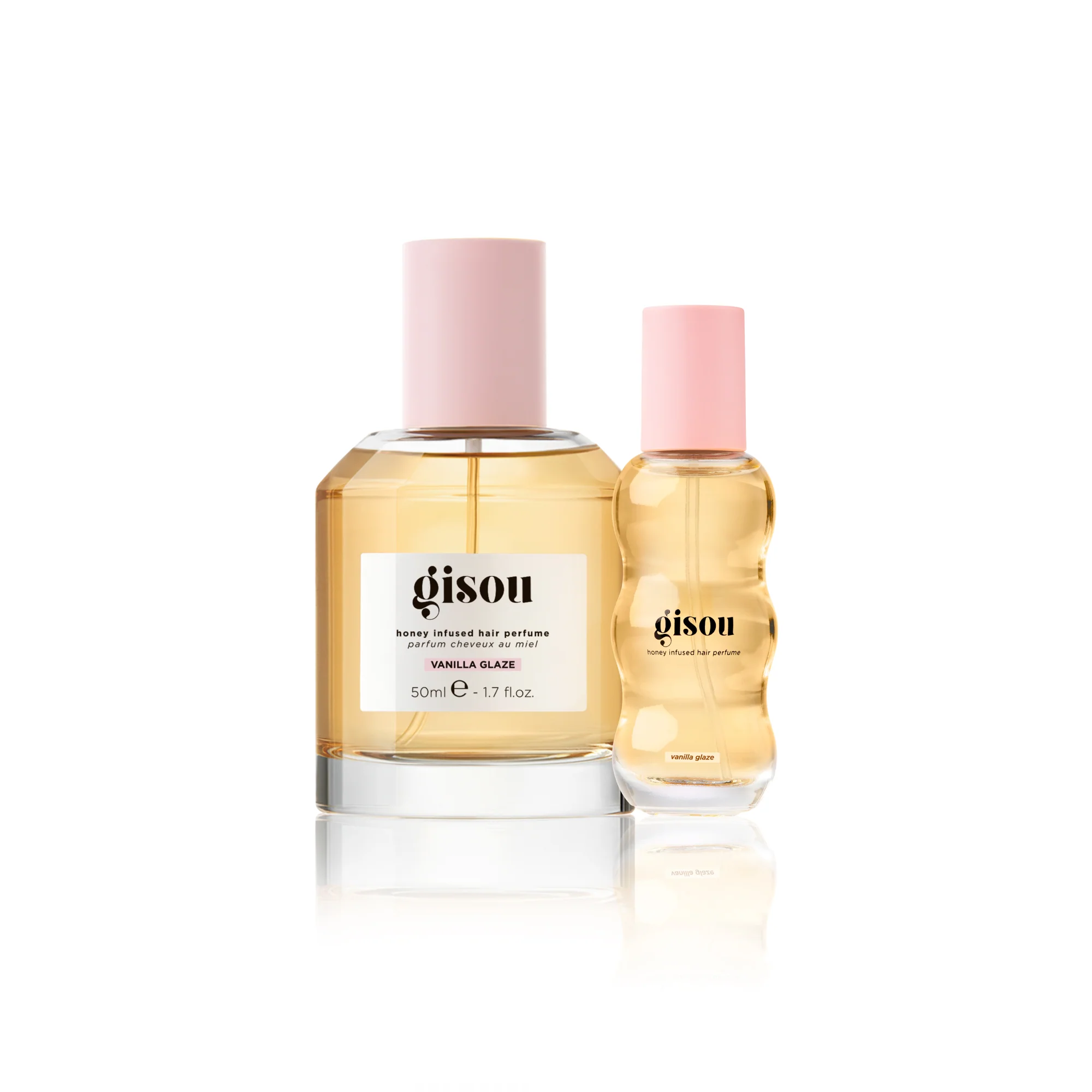 Vanilla Glaze Hair Perfume Duo Gisou — textura e acabamento