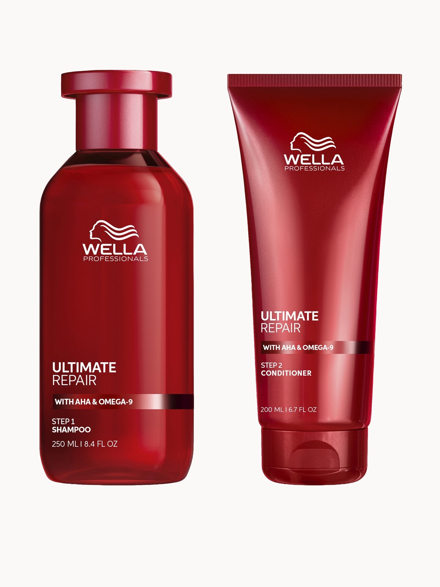 Wella Professionals Ultimate Repair Shampoo and Conditioner Bundle for Damaged Hair Wella Professionals — textura e acabamento