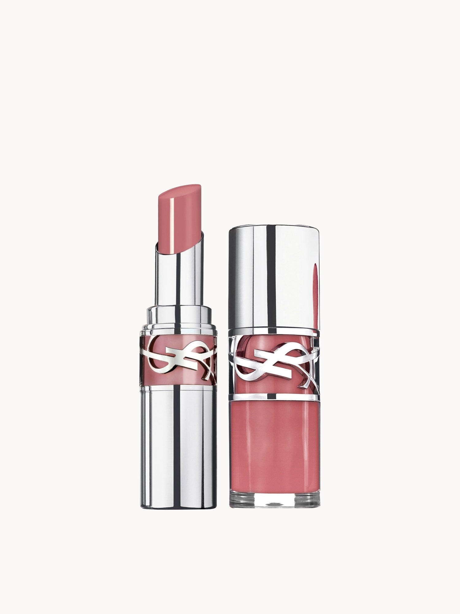 YSL Loveshine Nude Lavalliere Duo Yves Saint Laurent — textura e acabamento