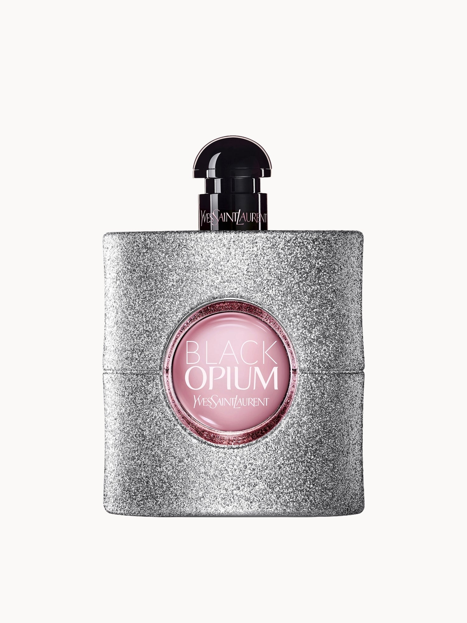 Yves Saint Laurent Black Opium Glitter Eau de Parfum 50ml — textura e acabamento